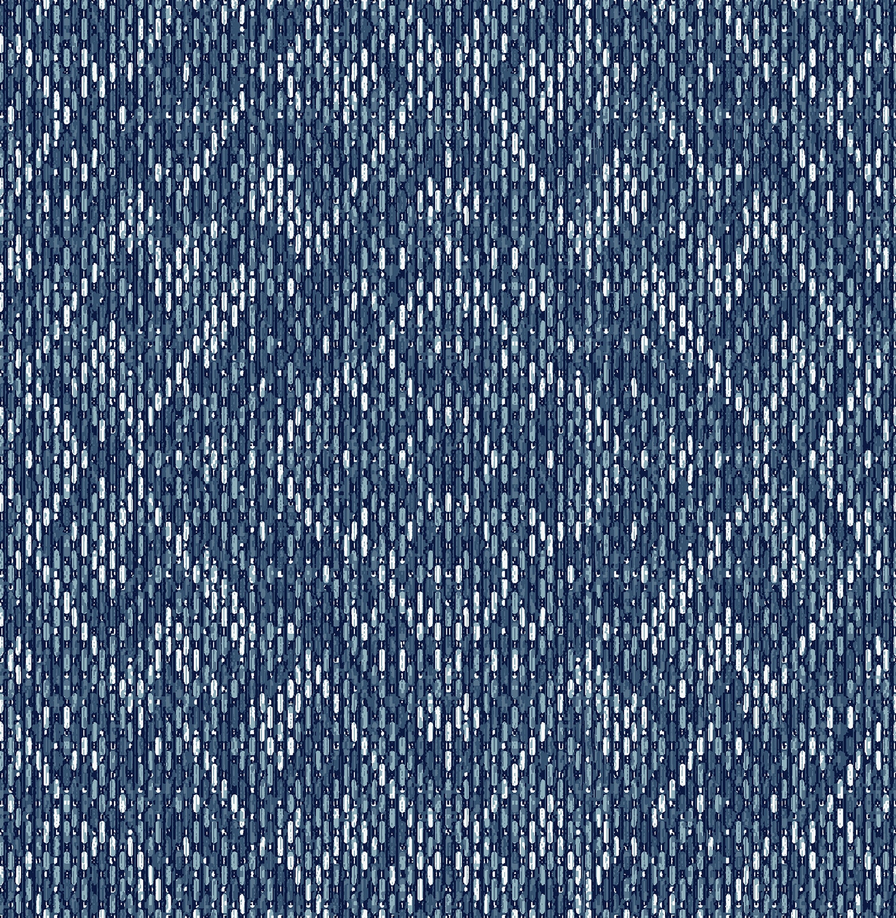 Scott Living 2975-26242 56.4-Sq. Feet Indigo Non-woven Geometric Unpasted Wallpaper