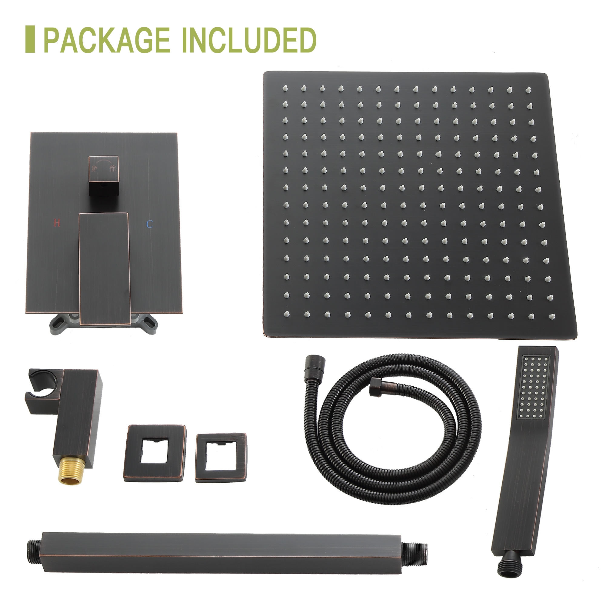 Mondawe MOEB112-10MB Showerhead-Bar-Panels - View #5