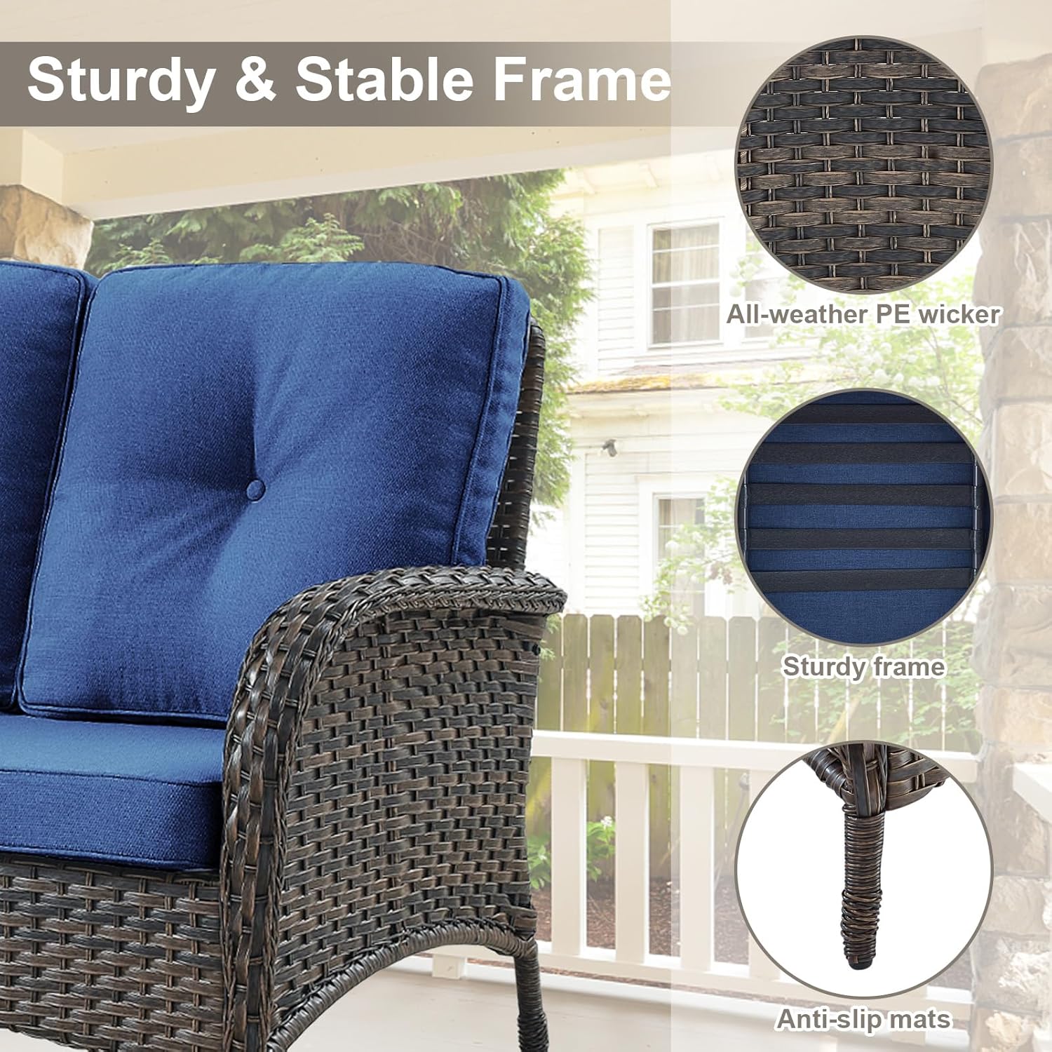 CESICIA SZ-LS-F23 Patio-Chairs - View #3