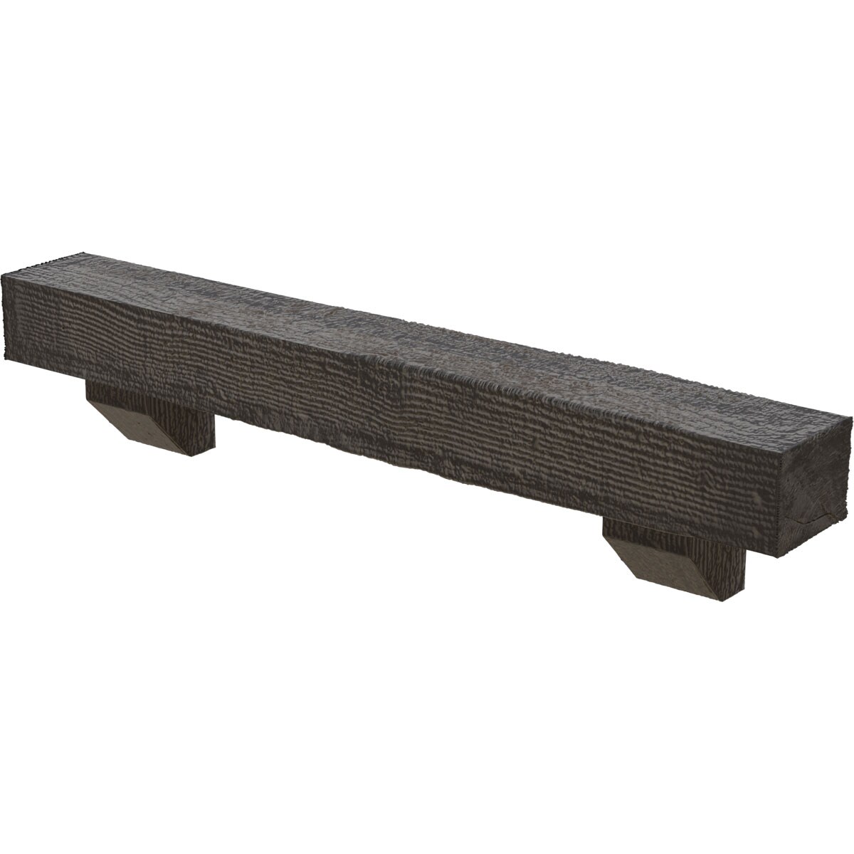Ekena Millwork MANURS08X08X48ASAC Mantel-Shelves - View #3