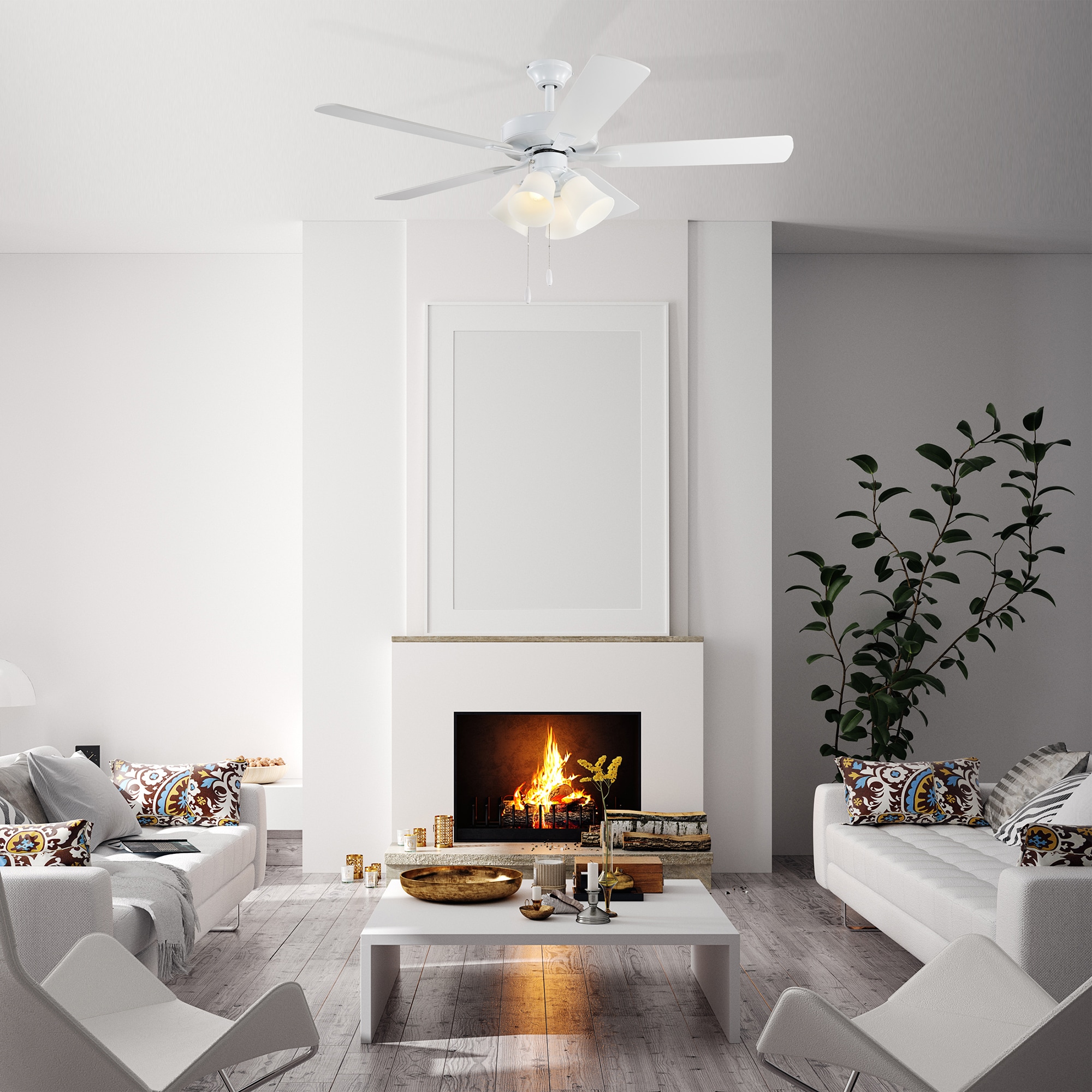 Edvivi FSJ7706WH Ceiling-Fans - View #7