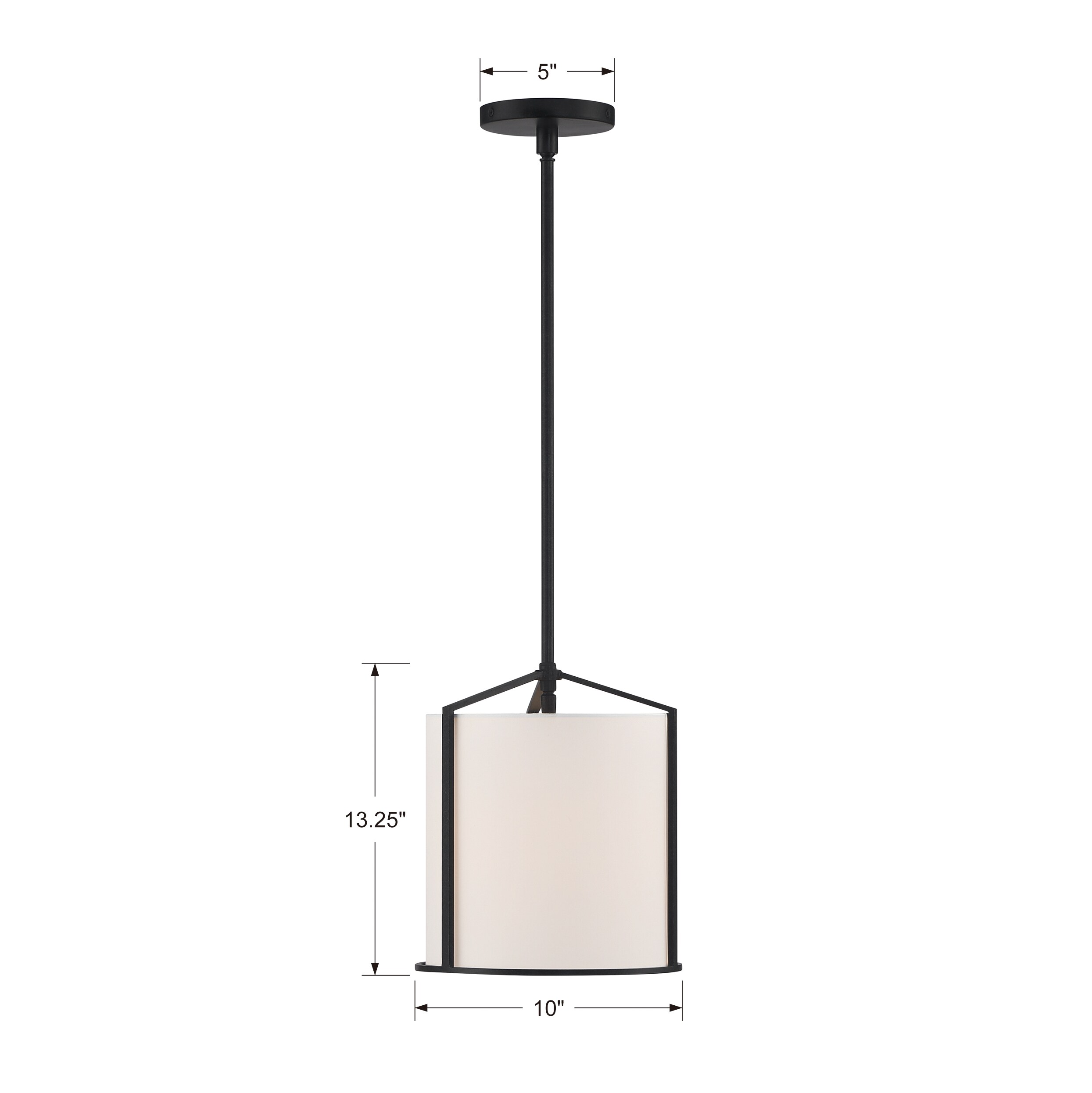 Crystorama CAR-9201-BK Pendant-Lights - View #4