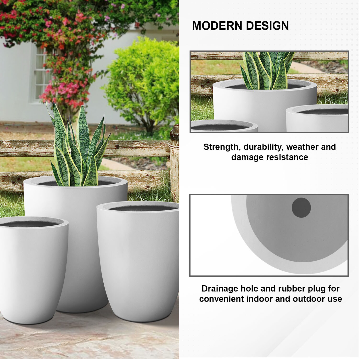 PLANTARA PA153S3-8011 Planter-Window-Box - View #5