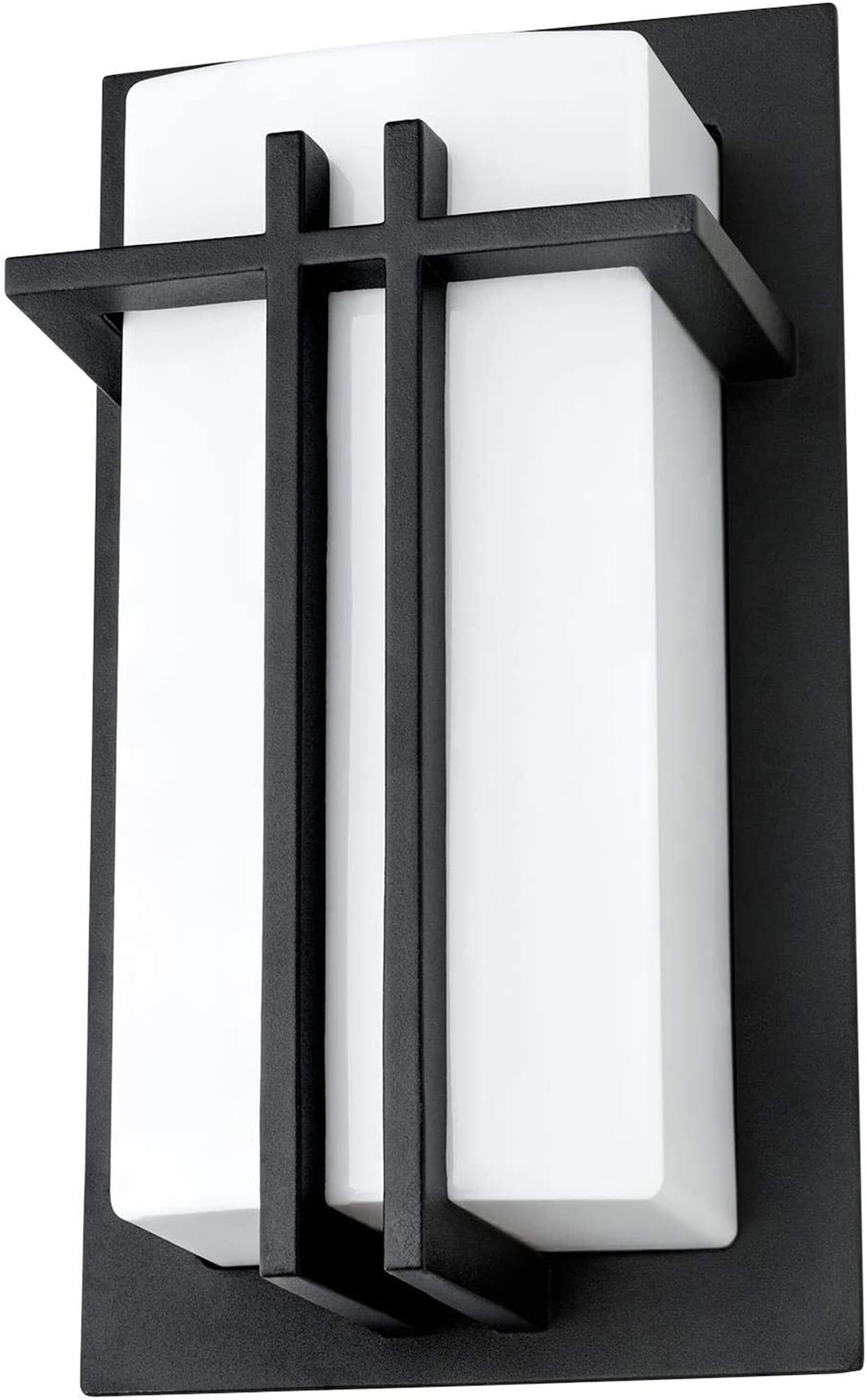 Sunlite LW46092 6.69-in W 1 -Light Black Wall Sconce