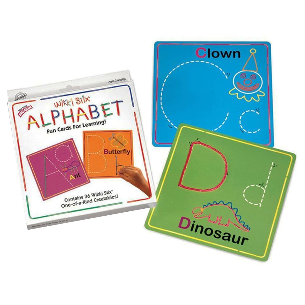 Wikki Stix Alphabet-Card Set at