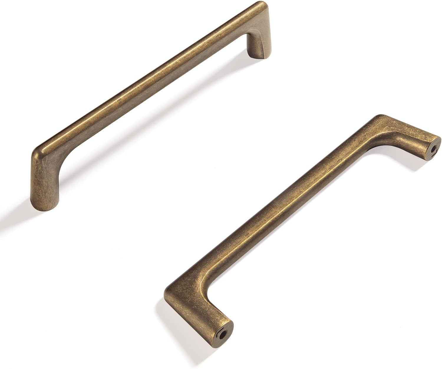 Miaokesen 052GT-76 3-in , 76mm Center to Center Antique Brass Novelty Bar 6 -Pack