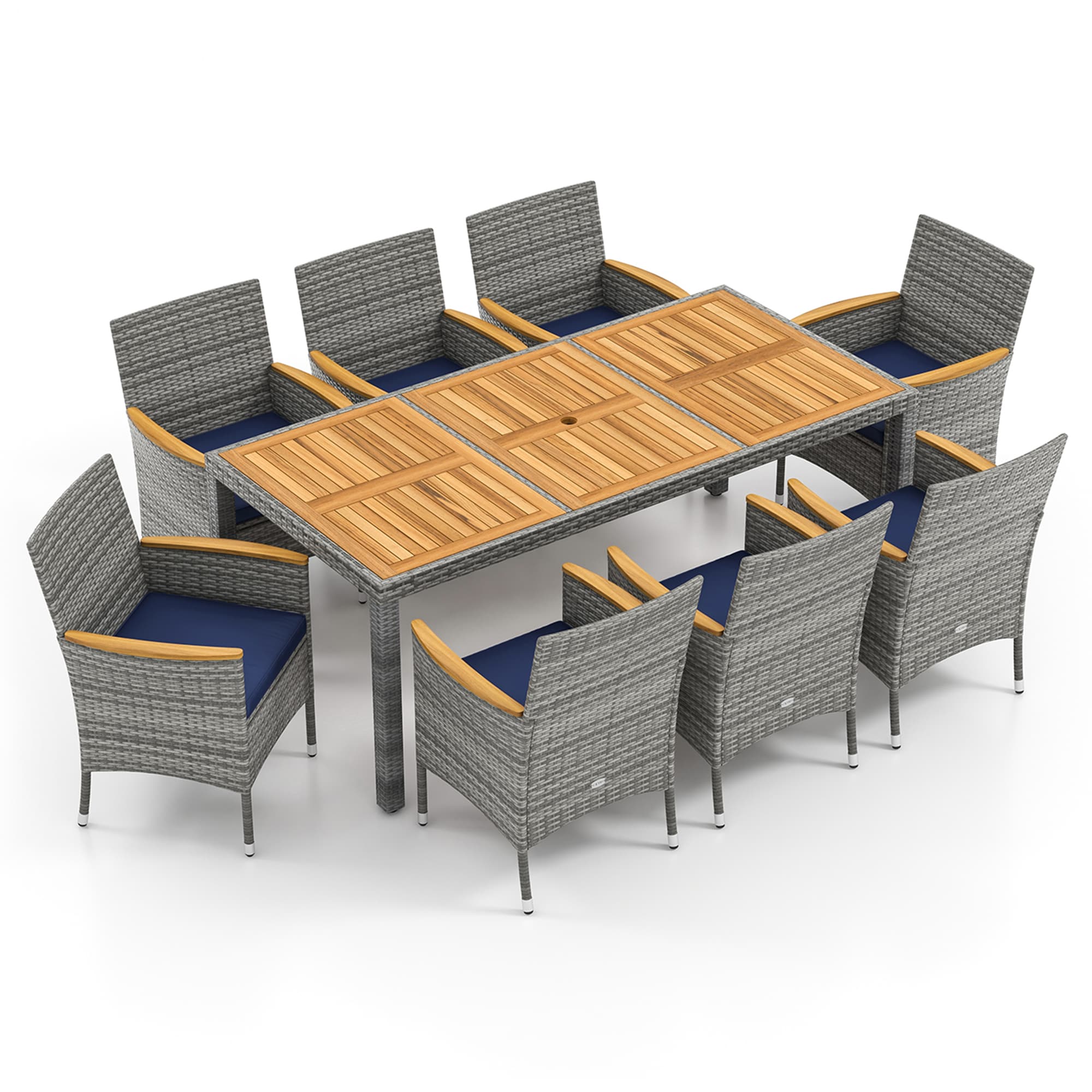 LIVIZA OUJ73183NY-X Patio-Dining-Sets - View #8