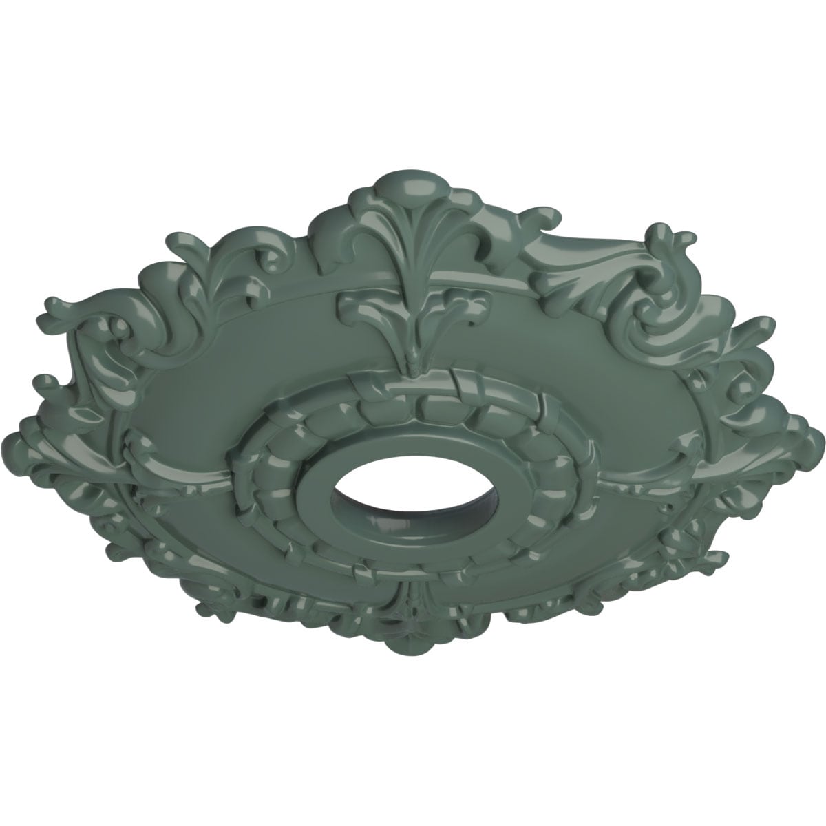 Ekena Millwork CM18RLCBF Ceiling-Medallions - View #2