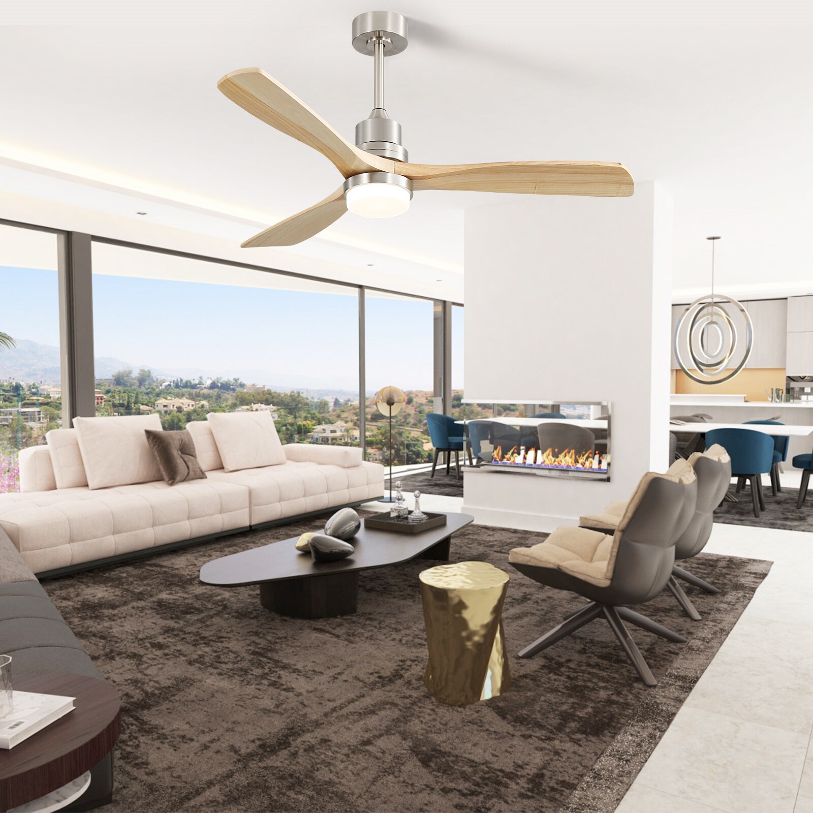 Yardreeze KBS-5247-SN Ceiling-Fans - View #2