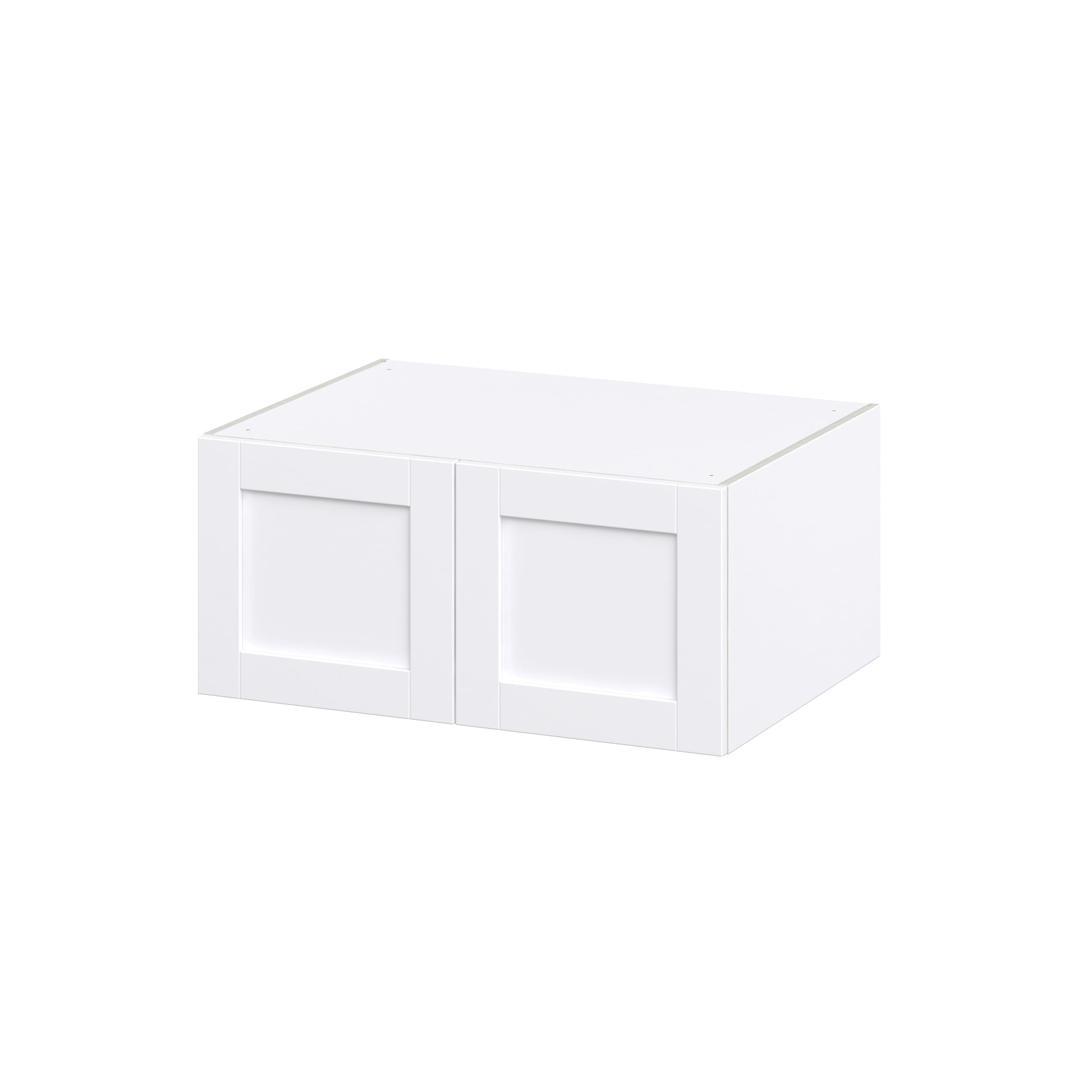 Hugo&Borg Rosemont 33-in W x 20-in H x 24-in D Glacier White Wall Fully Assembled Cabinet (Recessed Panel Shaker Door Style)