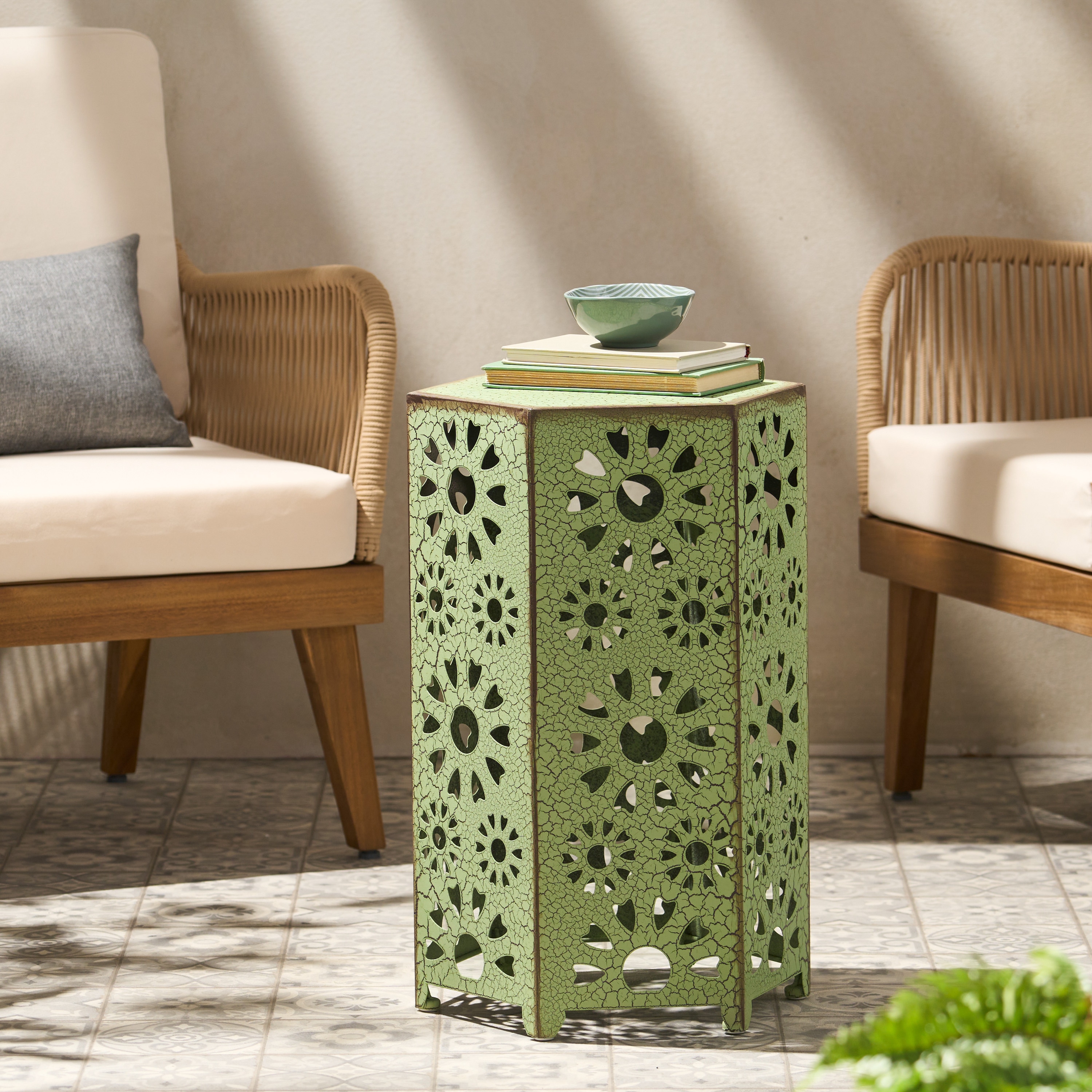 AHIOU HOME ZAAHG-60815.00CGRNGS Garden-Stools - View #3