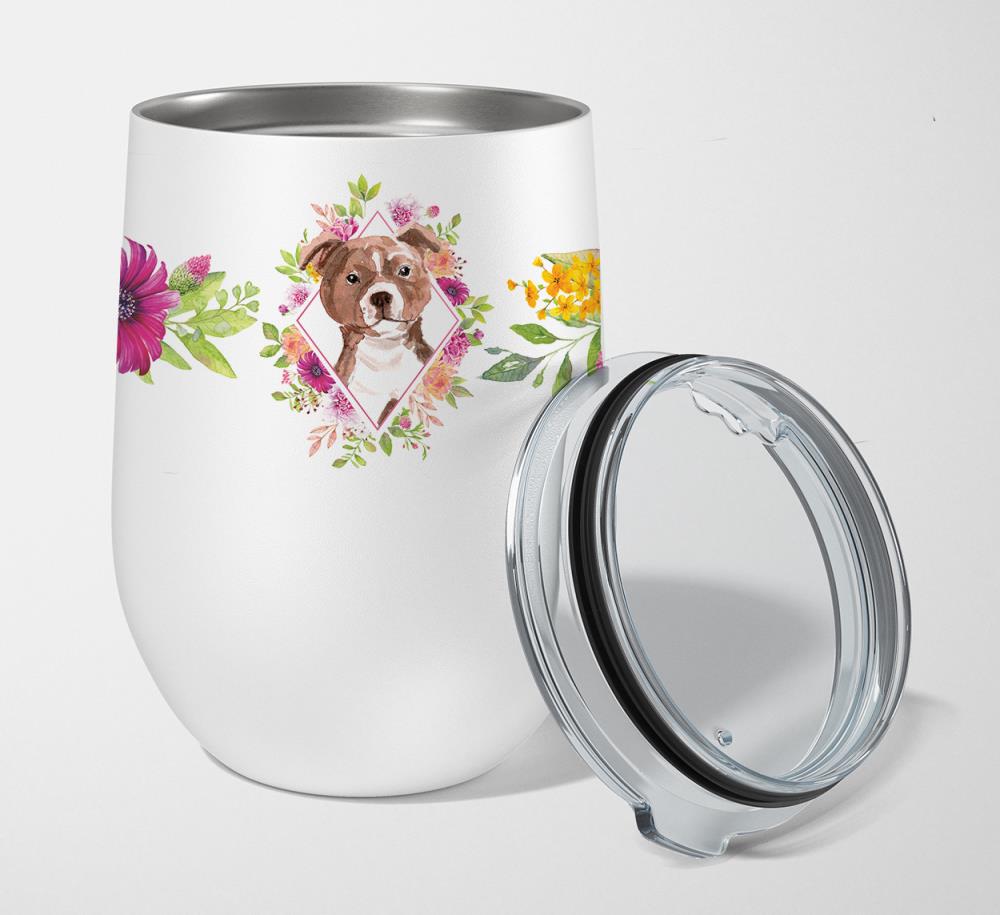 Caroline's Treasures CK4208TBL12 Stainless Steel Insulated Stemless Wine Glass
