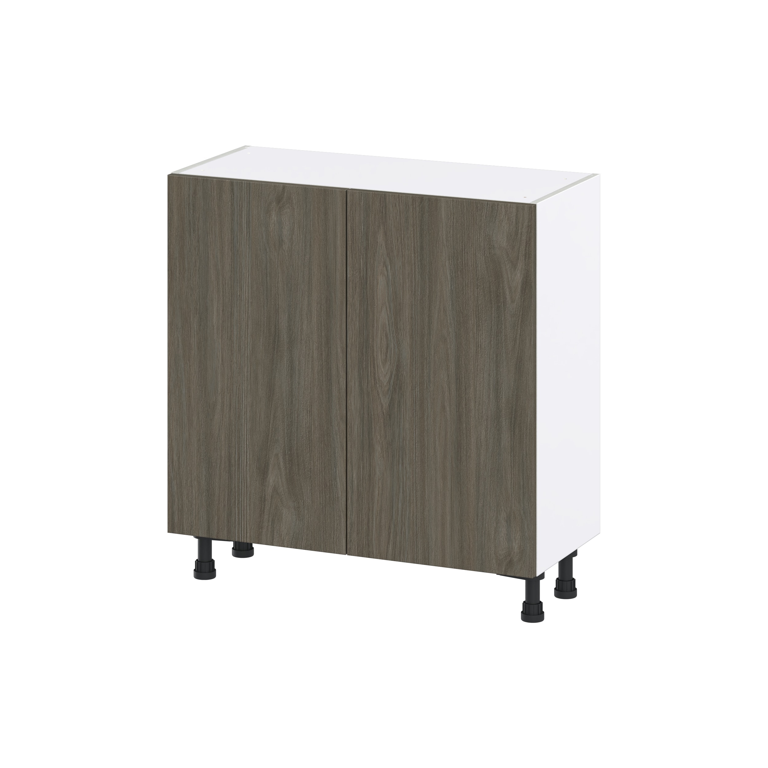 Hugo&Borg DSB3314FH-SA Savane 33-in W x 34.5-in H x 14-in D Textmel Base Fully assembled Cabinet (Flat Panel Slab)