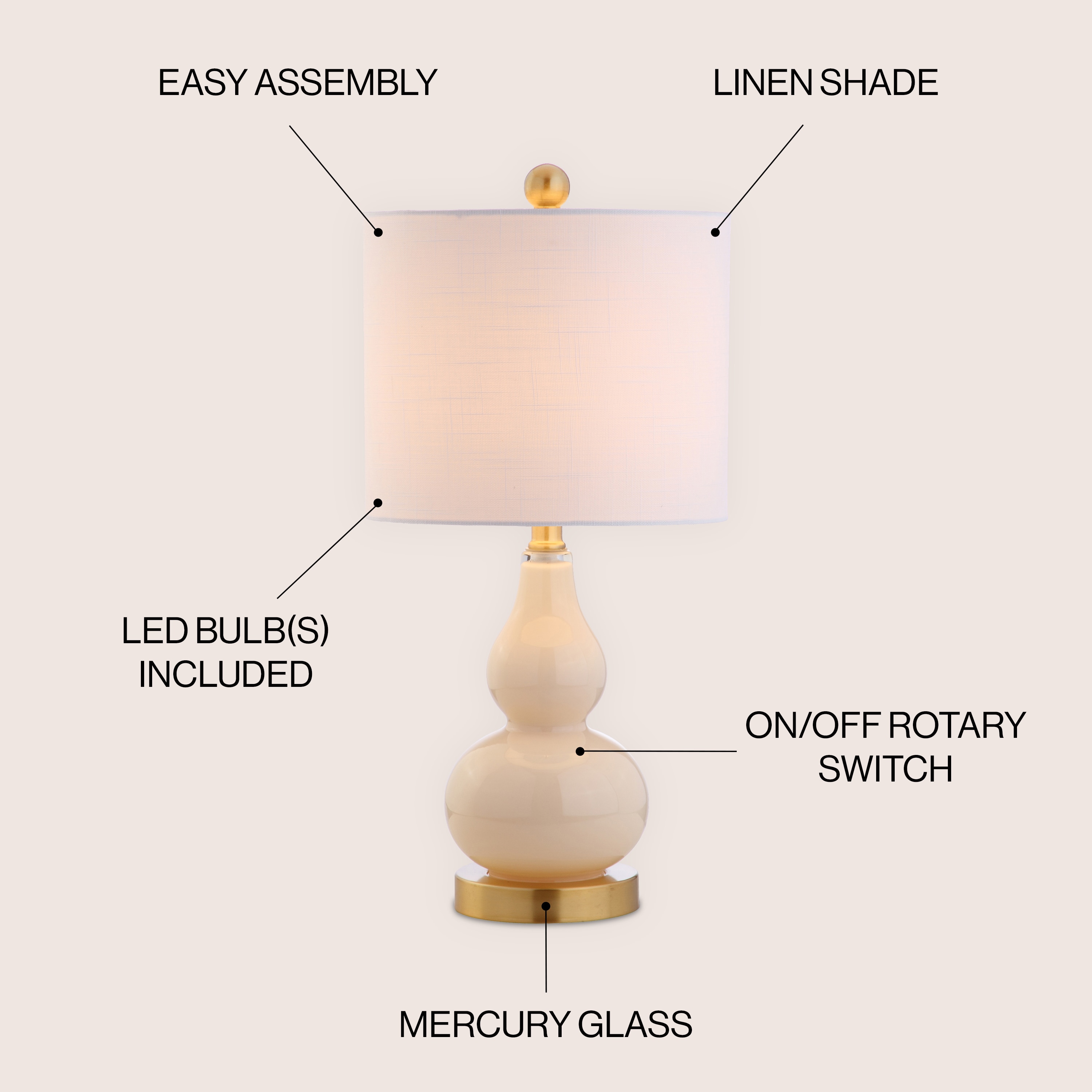 JONATHAN  Y JYL1028B Table-Lamps - View #3