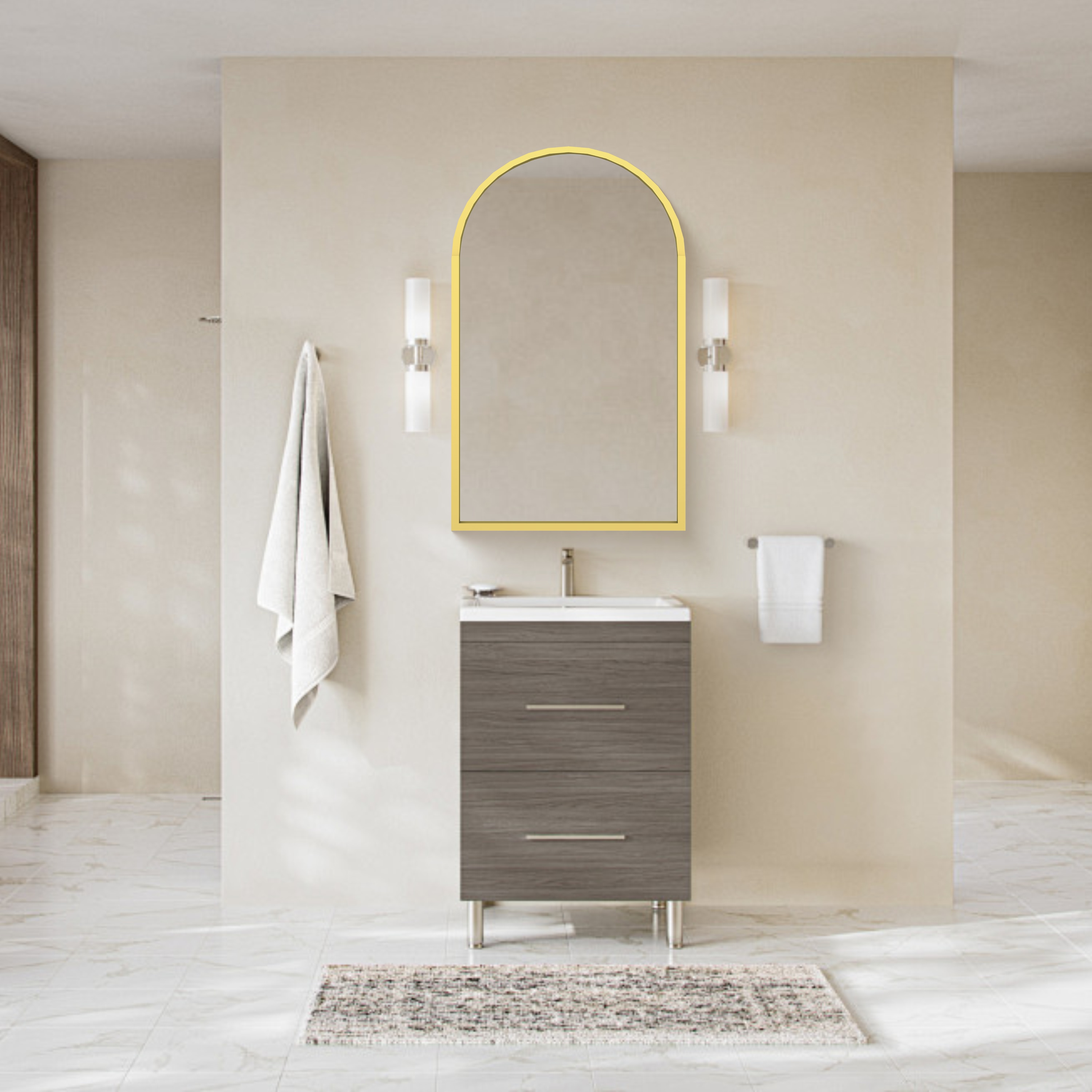 Forclover HBM-6609 Bathroom-Medicine-Cabinets - View #3