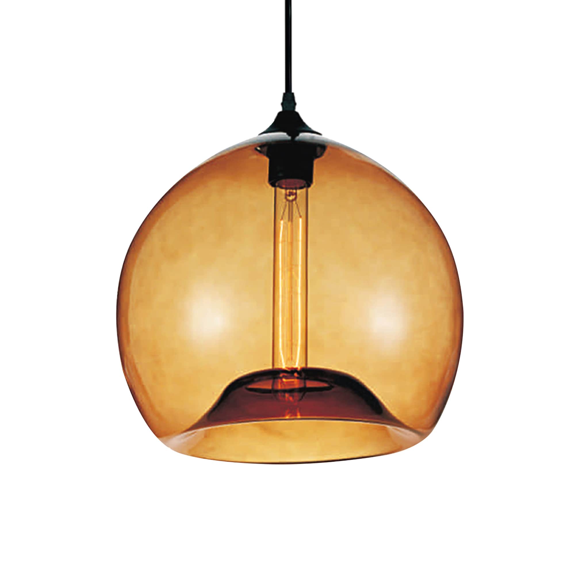 CWI Lighting 5553P12- AMBER Pendant-Lights - View #4