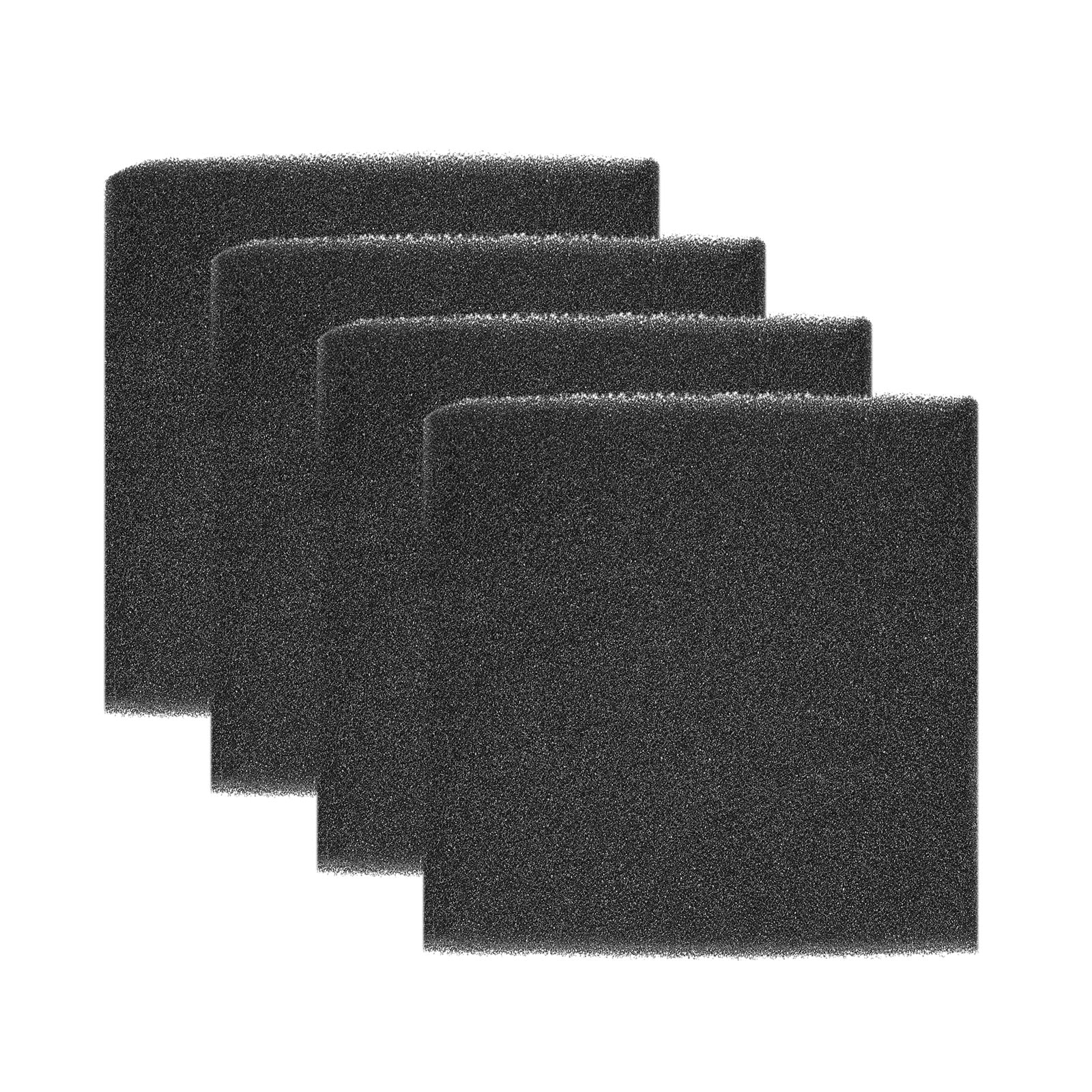 Unique Bargains Fan Replacement Filters 4pcs Fan Filter Foam Sponge 6in x 6in x 0.39in 40ppi Breathable Soft for Air Compressors Inverter Chassis Vacuum Cleaners #S26042000UX0401