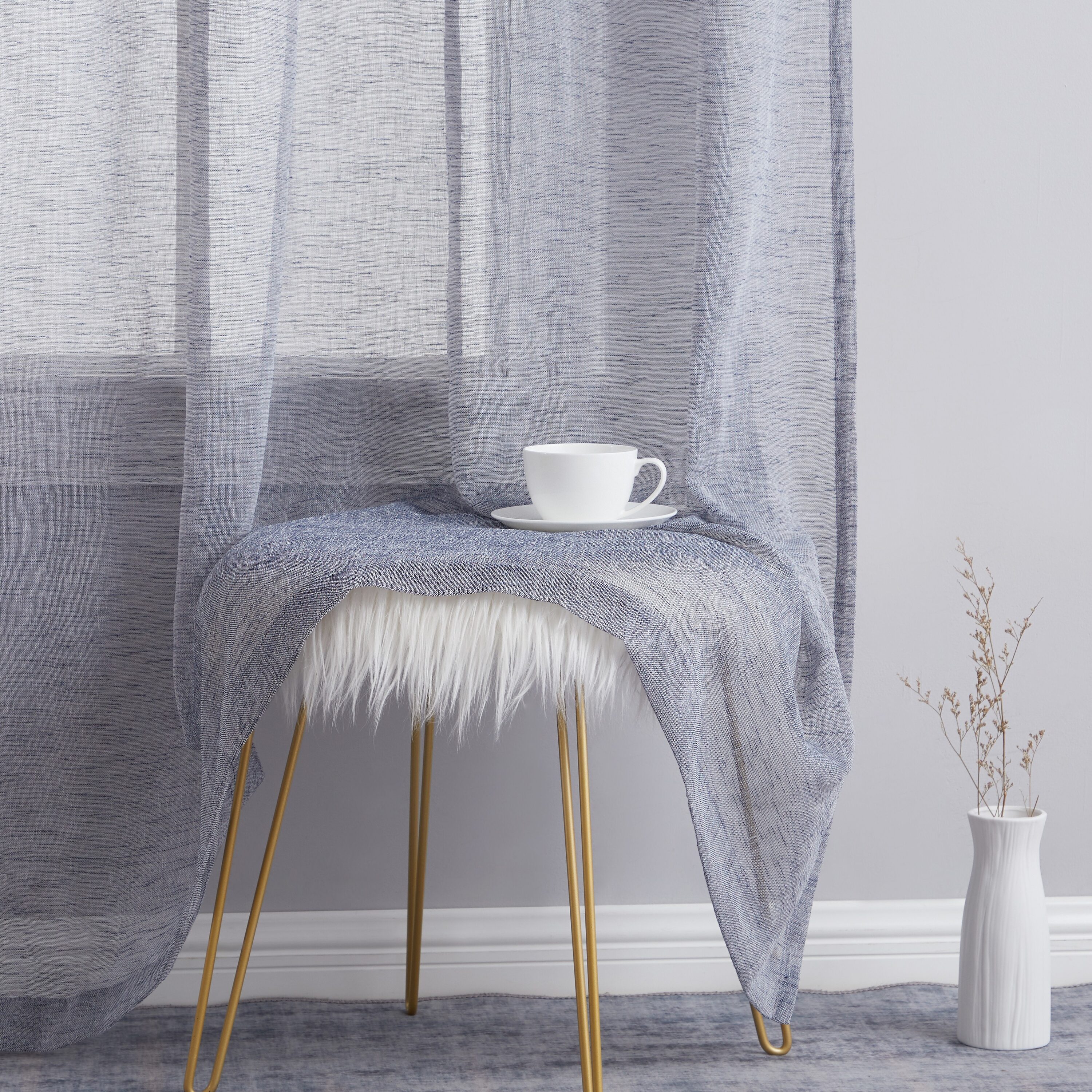 HLC.me PEN-LNRP-NVY54 curtains - View #5