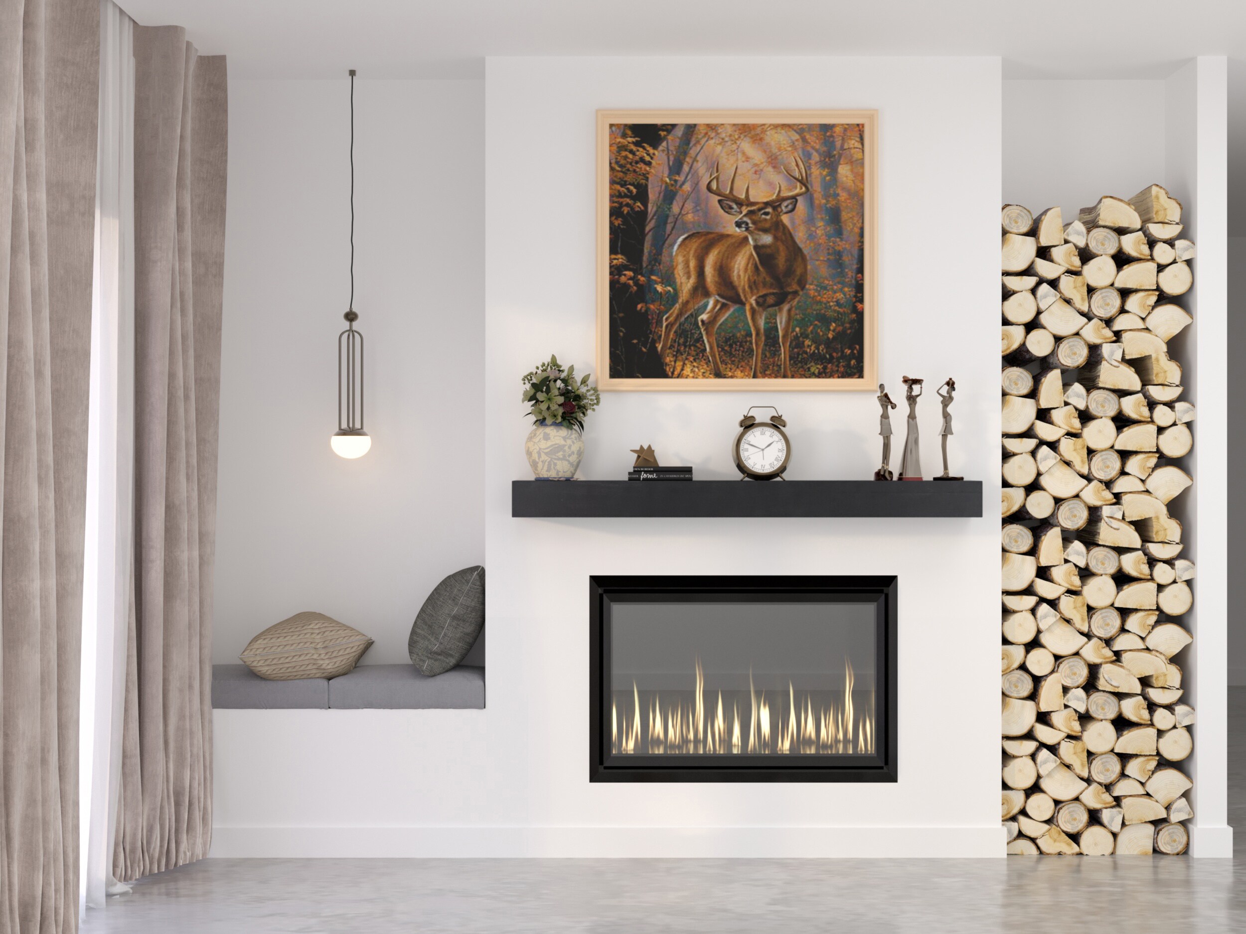 Dogberry MFARM6062NGHTNONE Mantel-Shelves - View #7