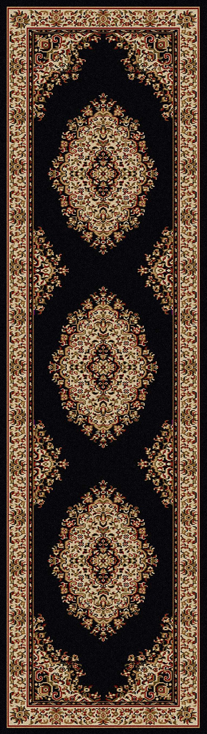 Radici USA 1595/1214/BLACK rugs - View #2