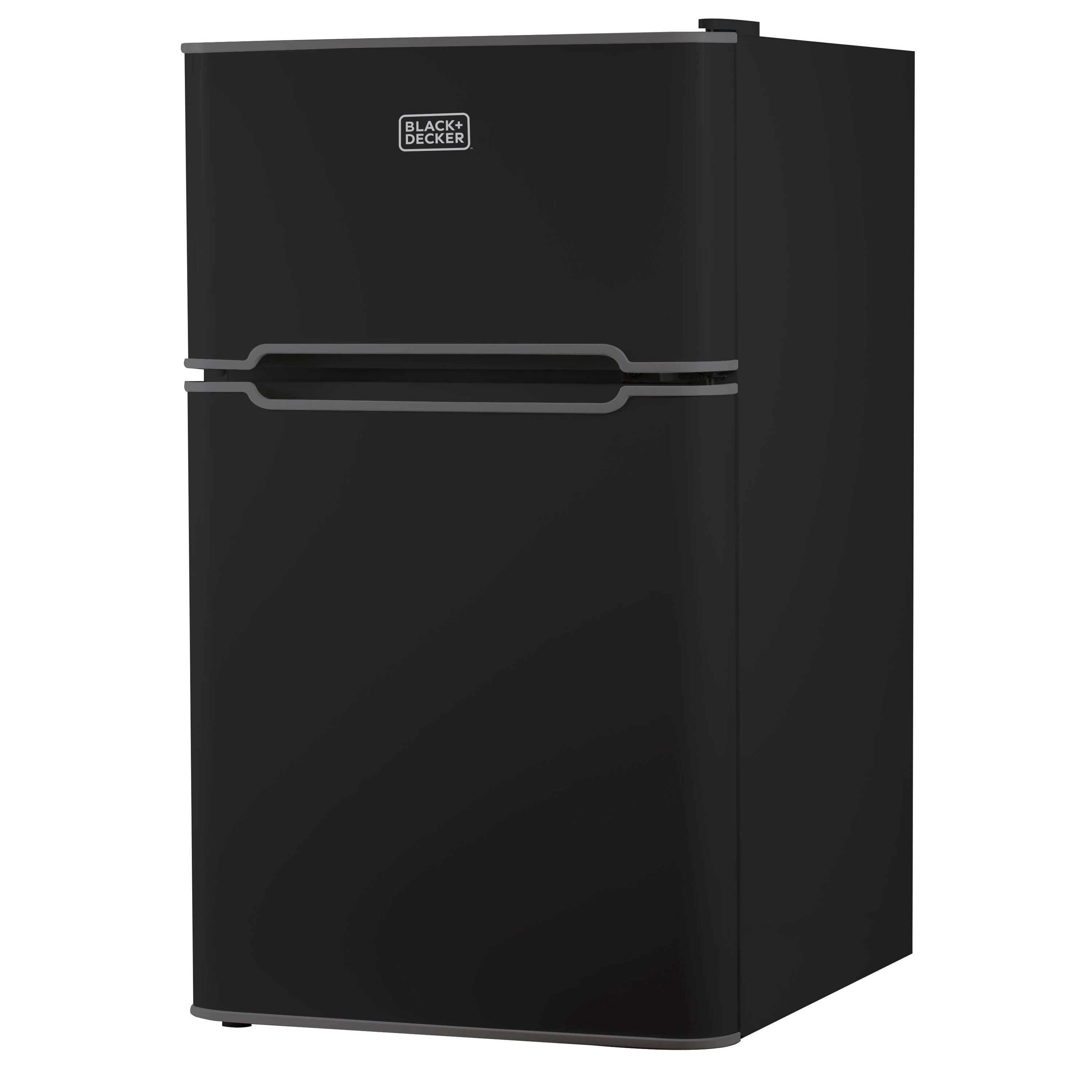 BLACK+DECKER 3.1-cu ft Standard-depth Freestanding Mini Fridge Freezer  Compartment (Black) ENERGY STAR in the Mini Fridges department at