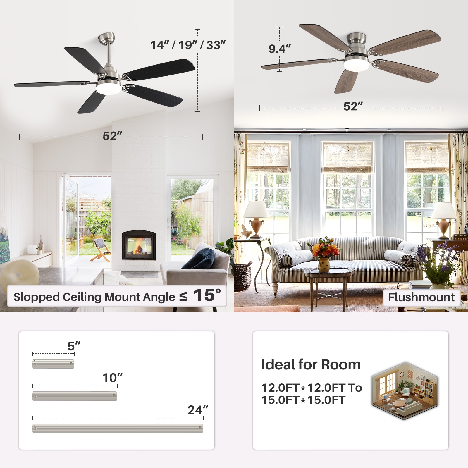 Sofucor C4-M-002885 Ceiling-Fans - View #6