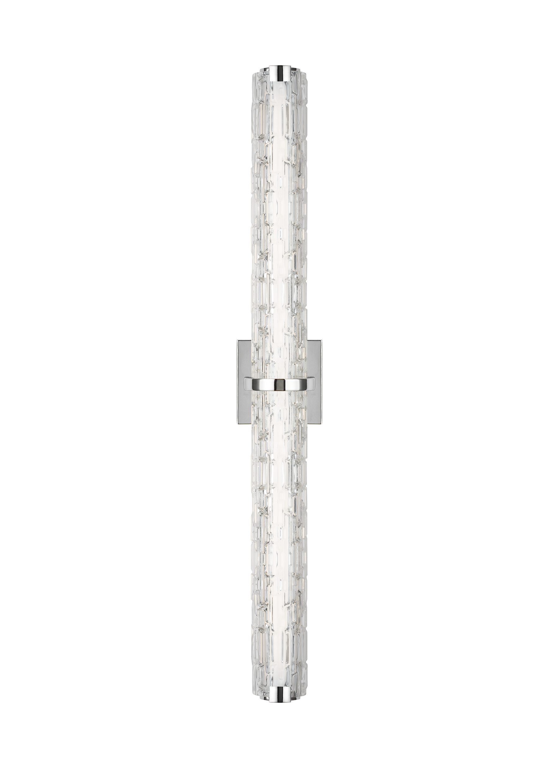 Generation Lighting WB1879CH-L1 Cutler 36-in 1 -Light Polished Chrome Integrated LED Modern/contemporary Vanity light