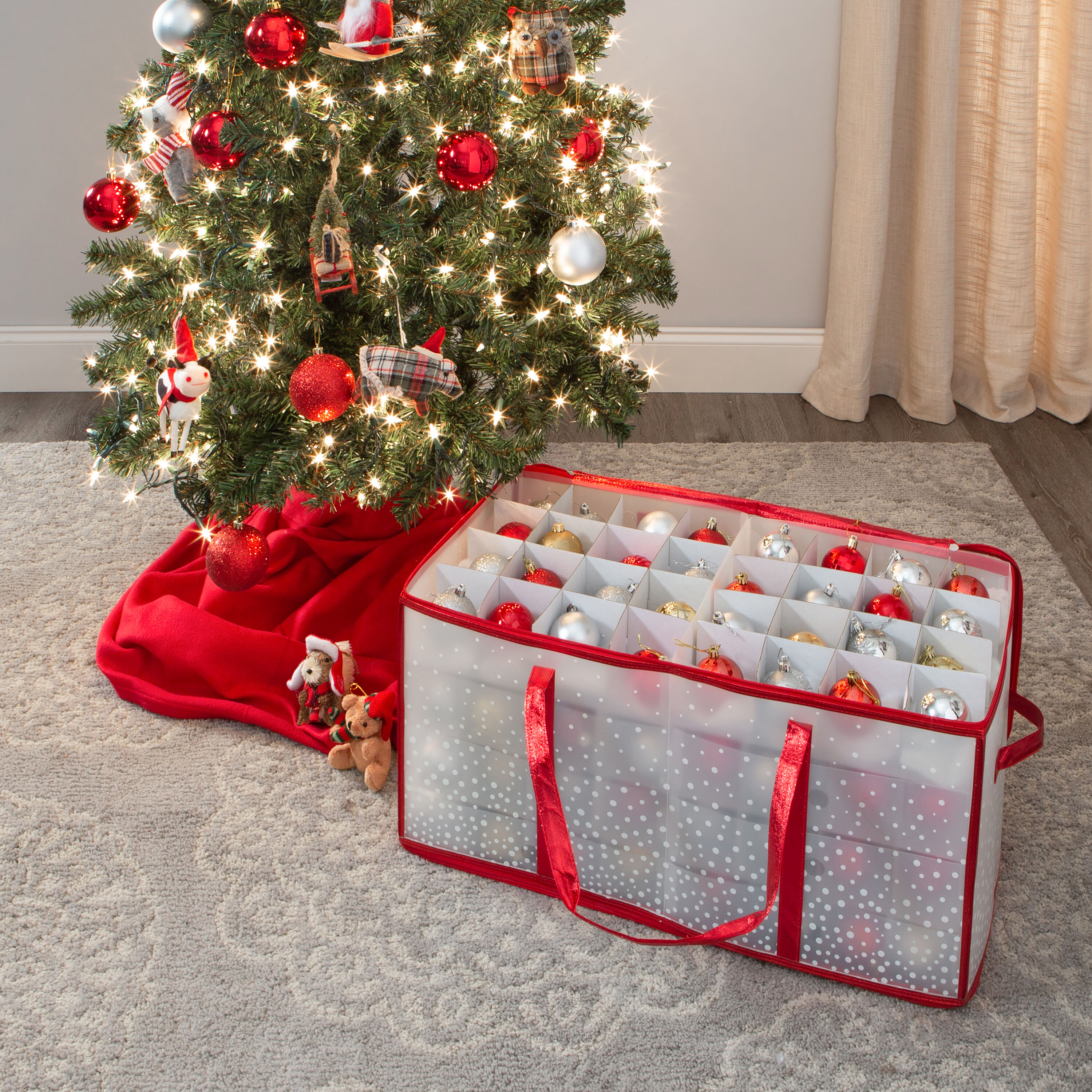 Simplify 9031-RED Ornament-Storage - View #6