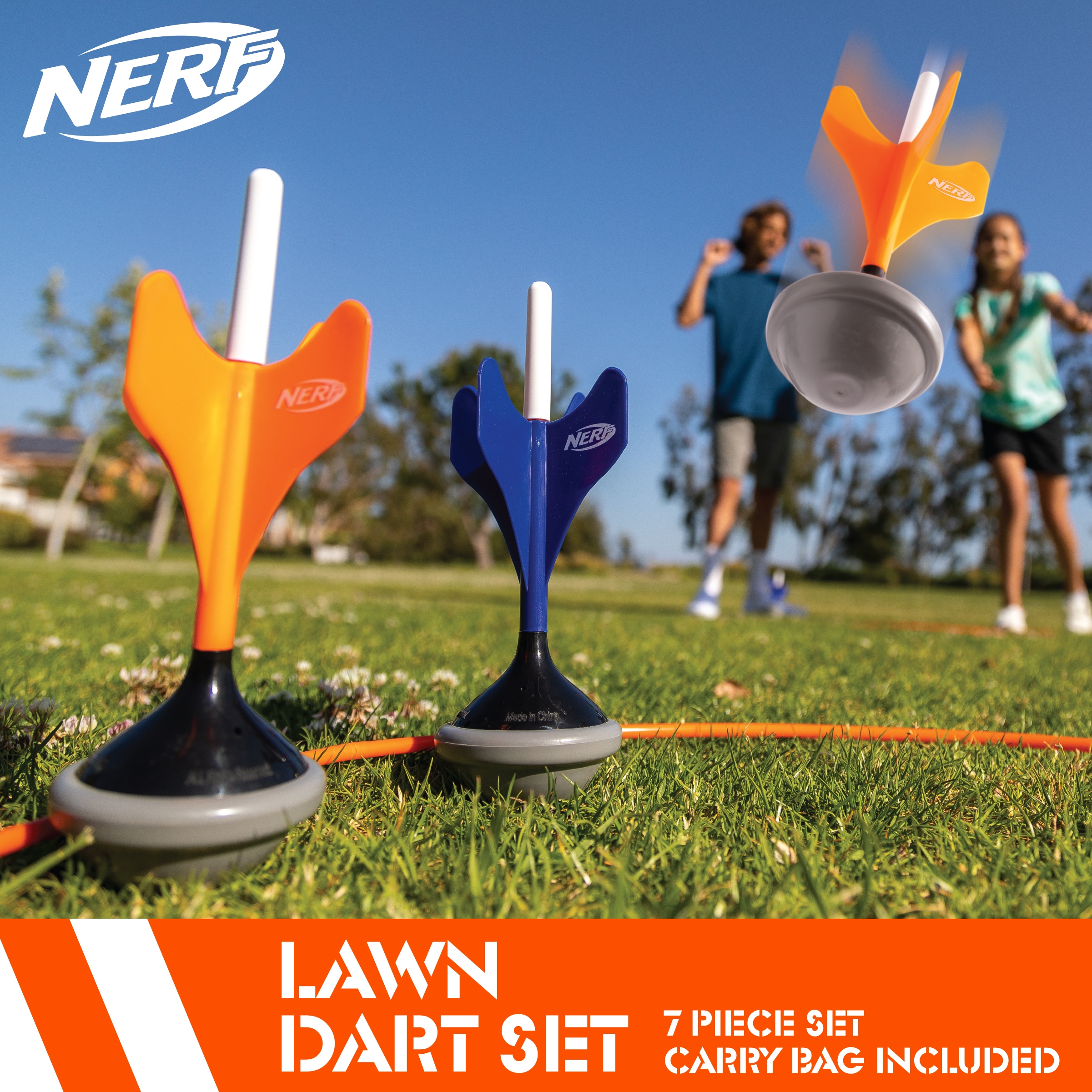 EastPoint Sports LIGHT-UP Lawn Darts Set Backyard Outdoor Day Night  Activity Gam