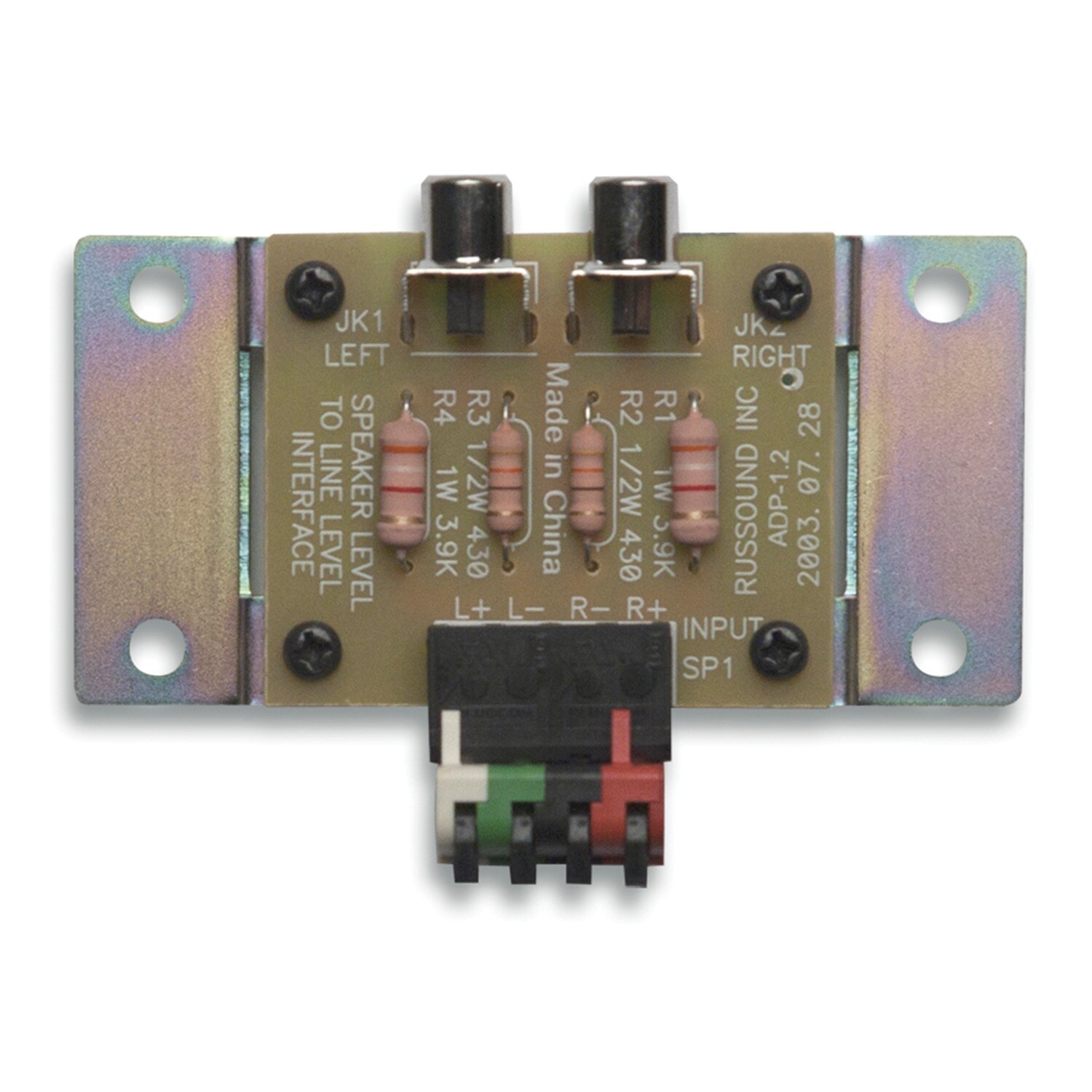 Russound ADP-1.2 Nickel RCA plug Audio Connector