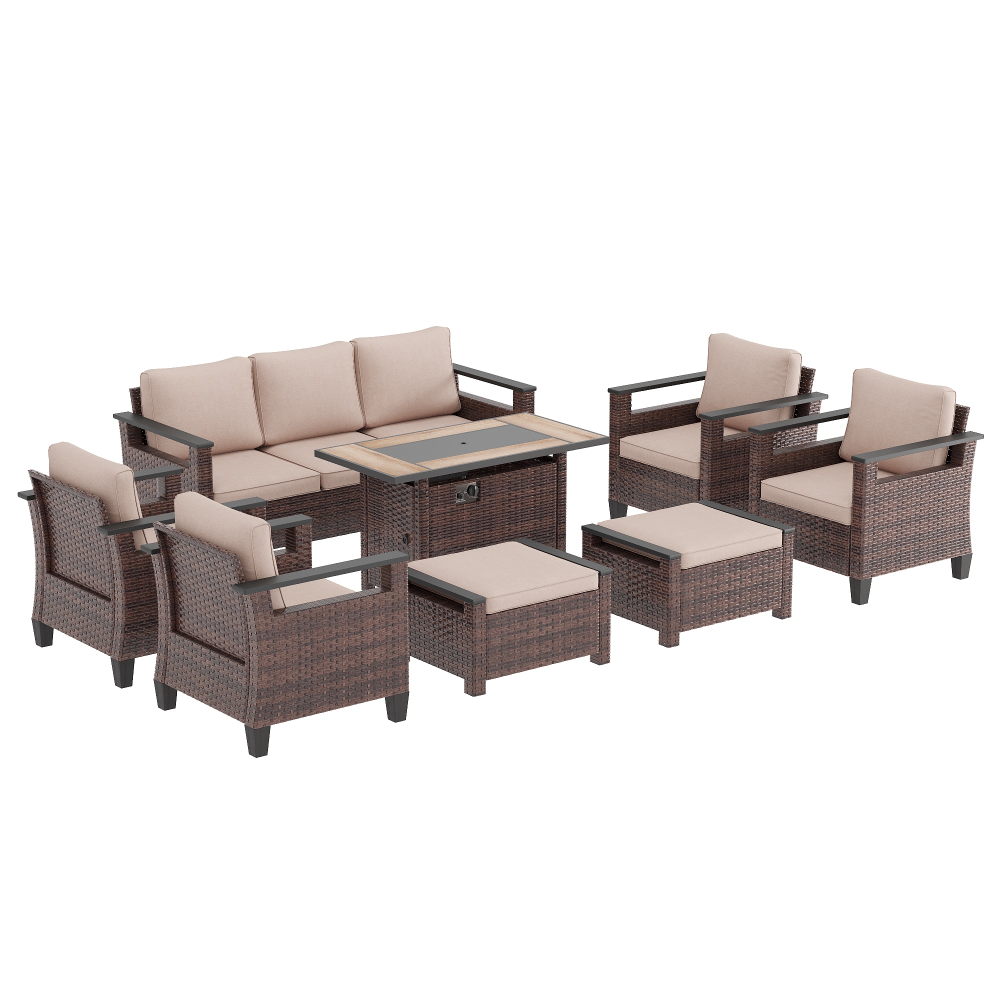 ACEGOSES LW-126BSD-S2T5 Patio-Conversation-Sets - View #2
