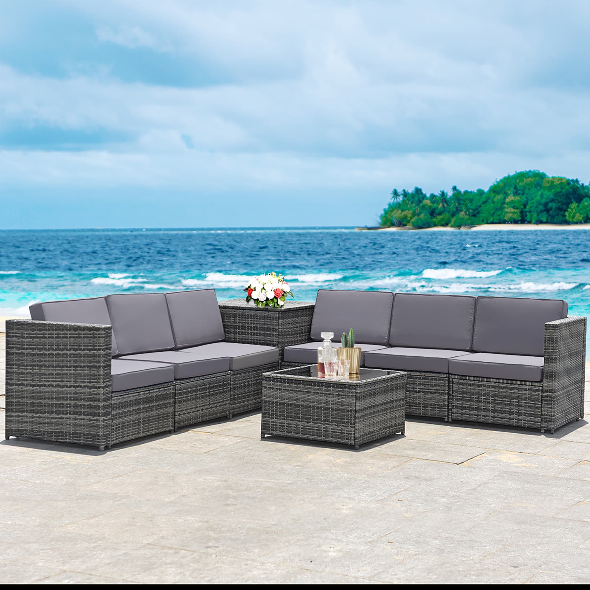 Costway LWS00156 Patio-Conversation-Sets - View #10