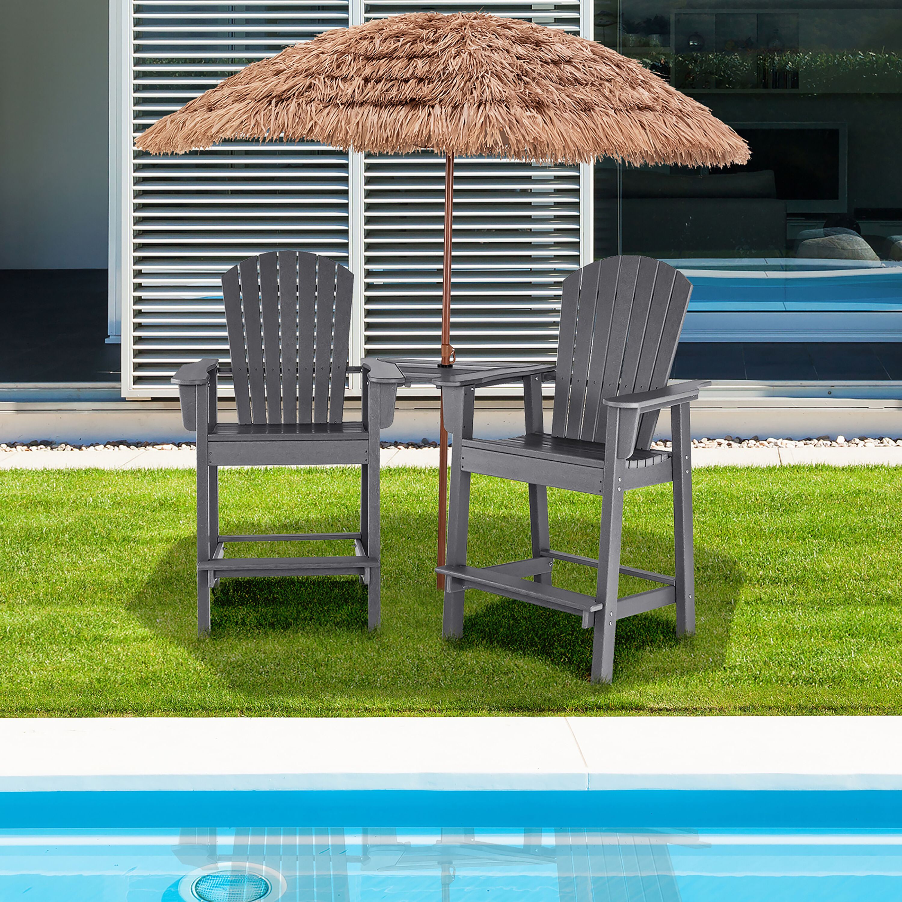Costway NP10380GR+ Patio-Chairs - View #8