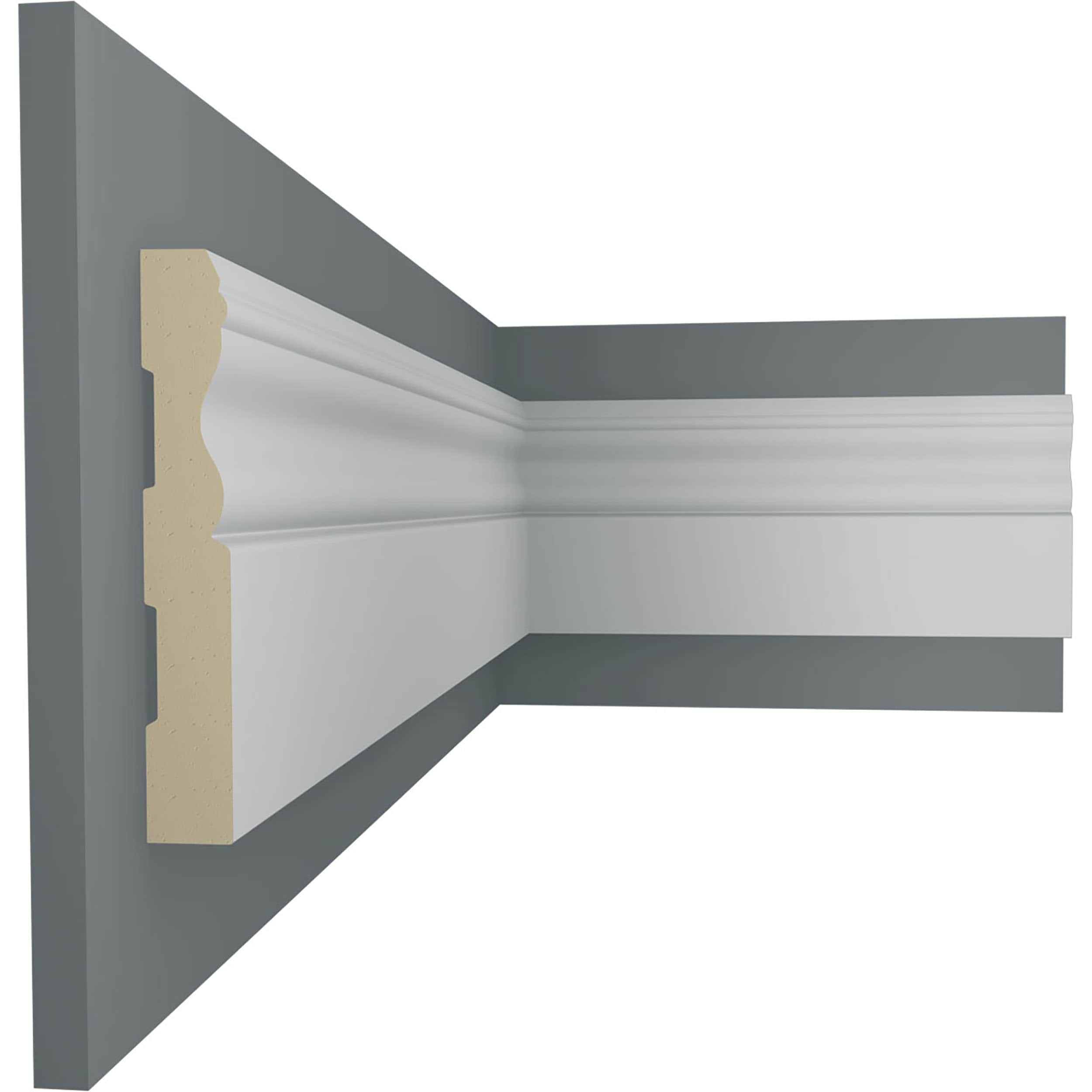 Ekena Millwork PML04X01CL Chair-Rail-Moulding - View #5