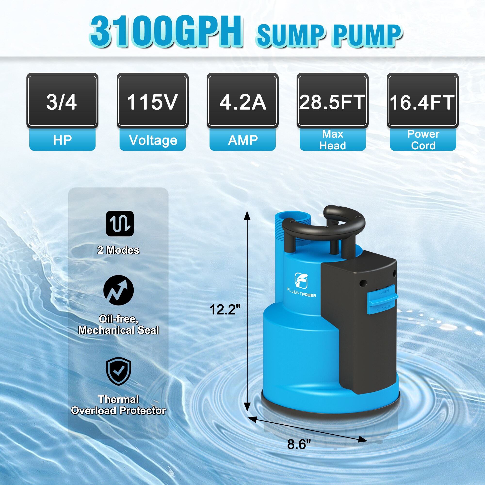 FLUENTPOWER FSP550C-2 pumps - View #3