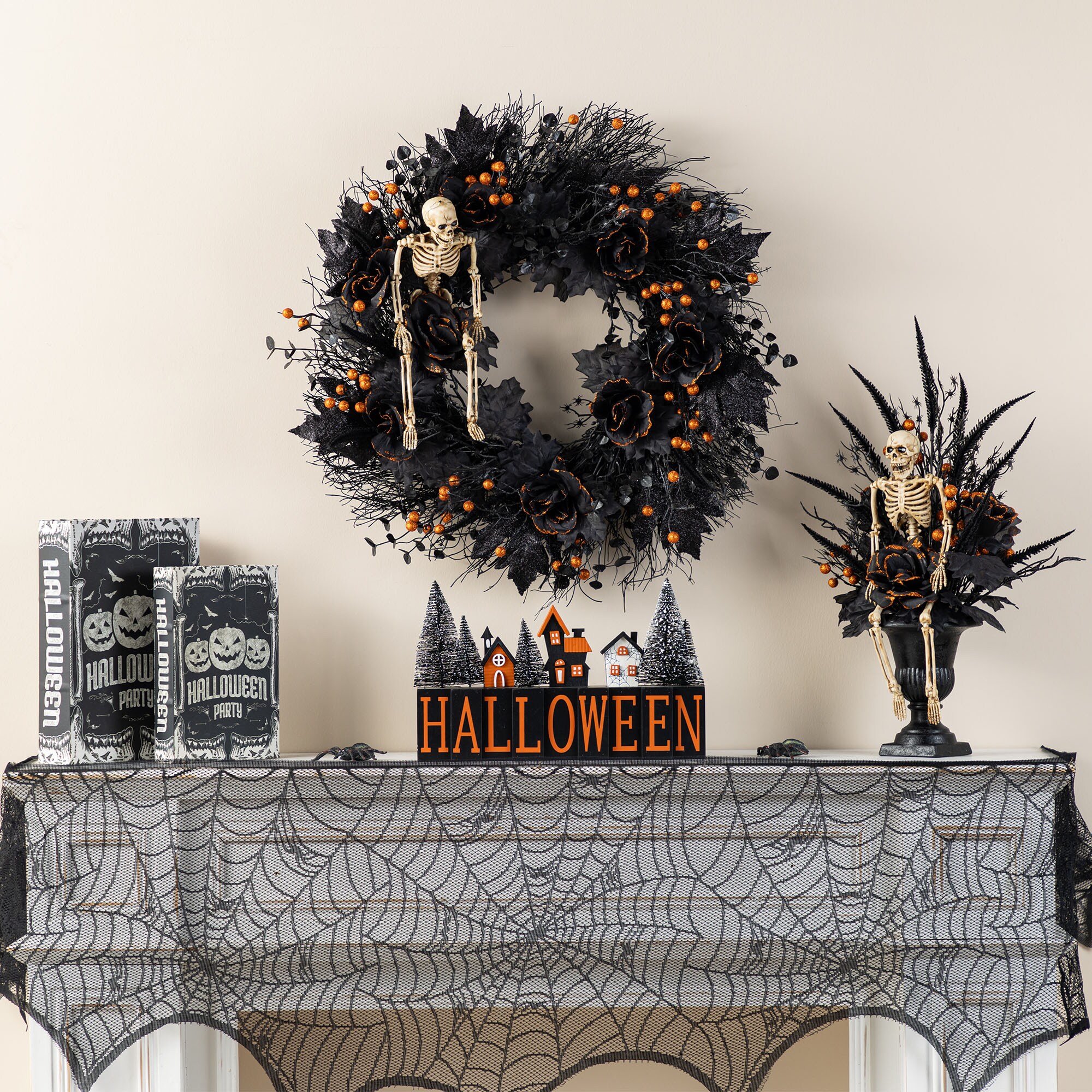 Glitzhome 2006200059 Table-Halloween-Decor - View #6