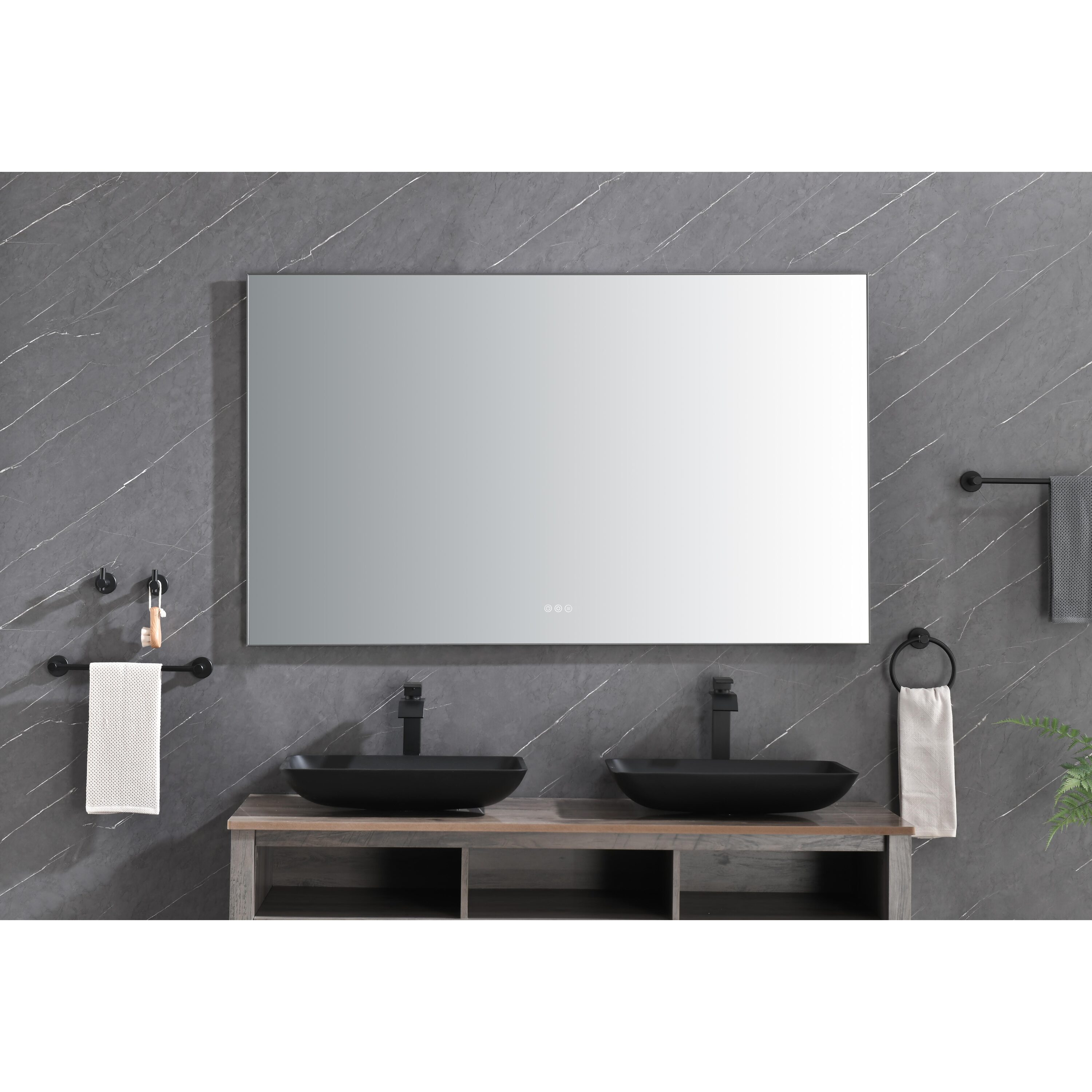 Bayfeve BF-281592-MIR Framed-Bath-Mirrors - View #9