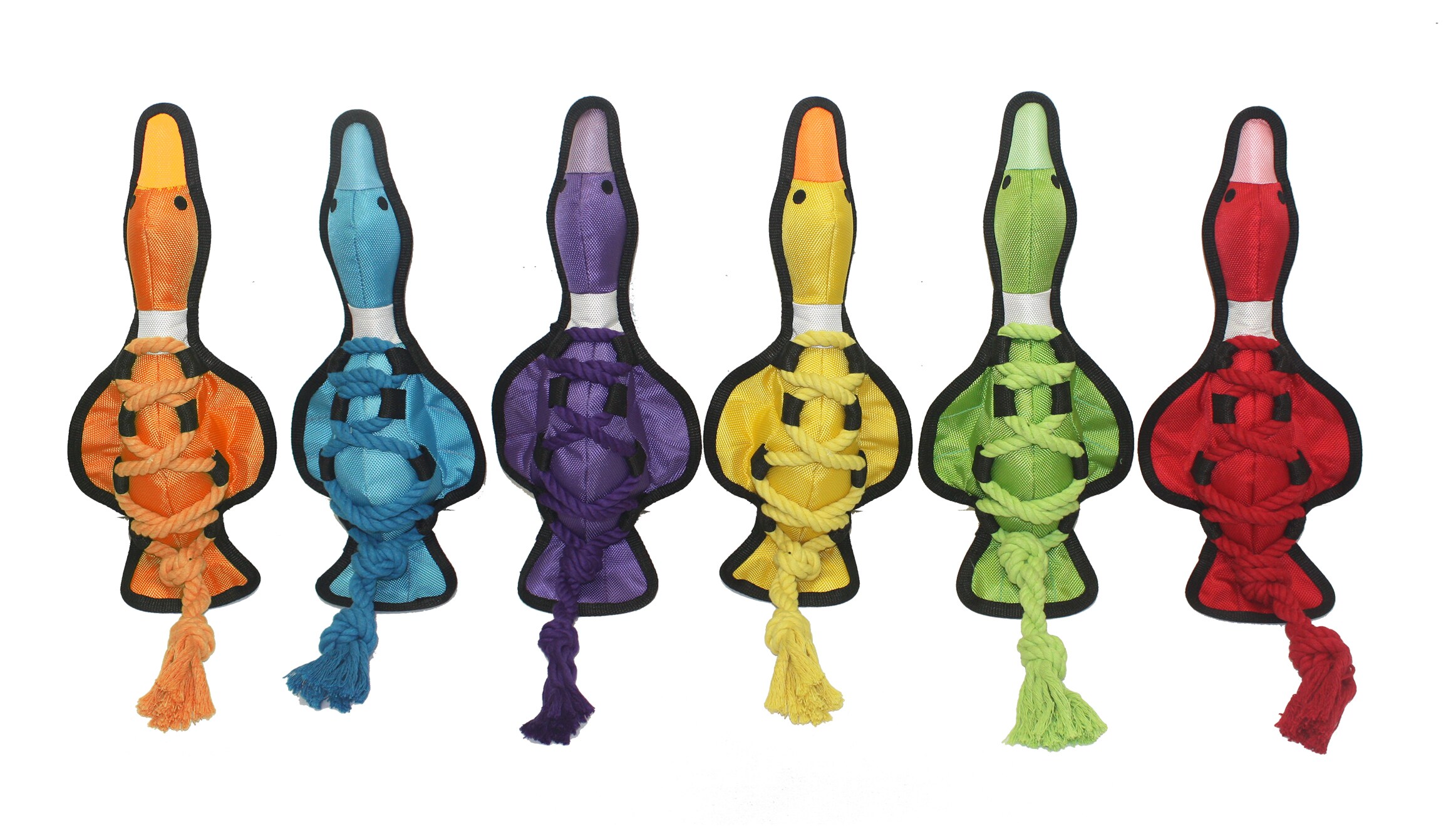 Multipet 43438 Cross Rope Duck