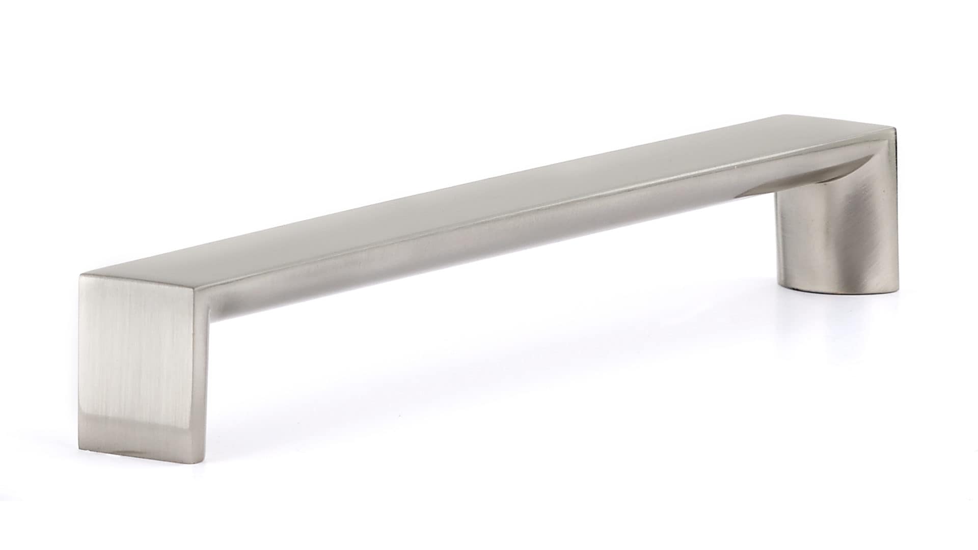 Richelieu BP458160195 Fort Greene 6-5/16-in , 160mm Center to Center Brushed Nickel Rectangular Handle