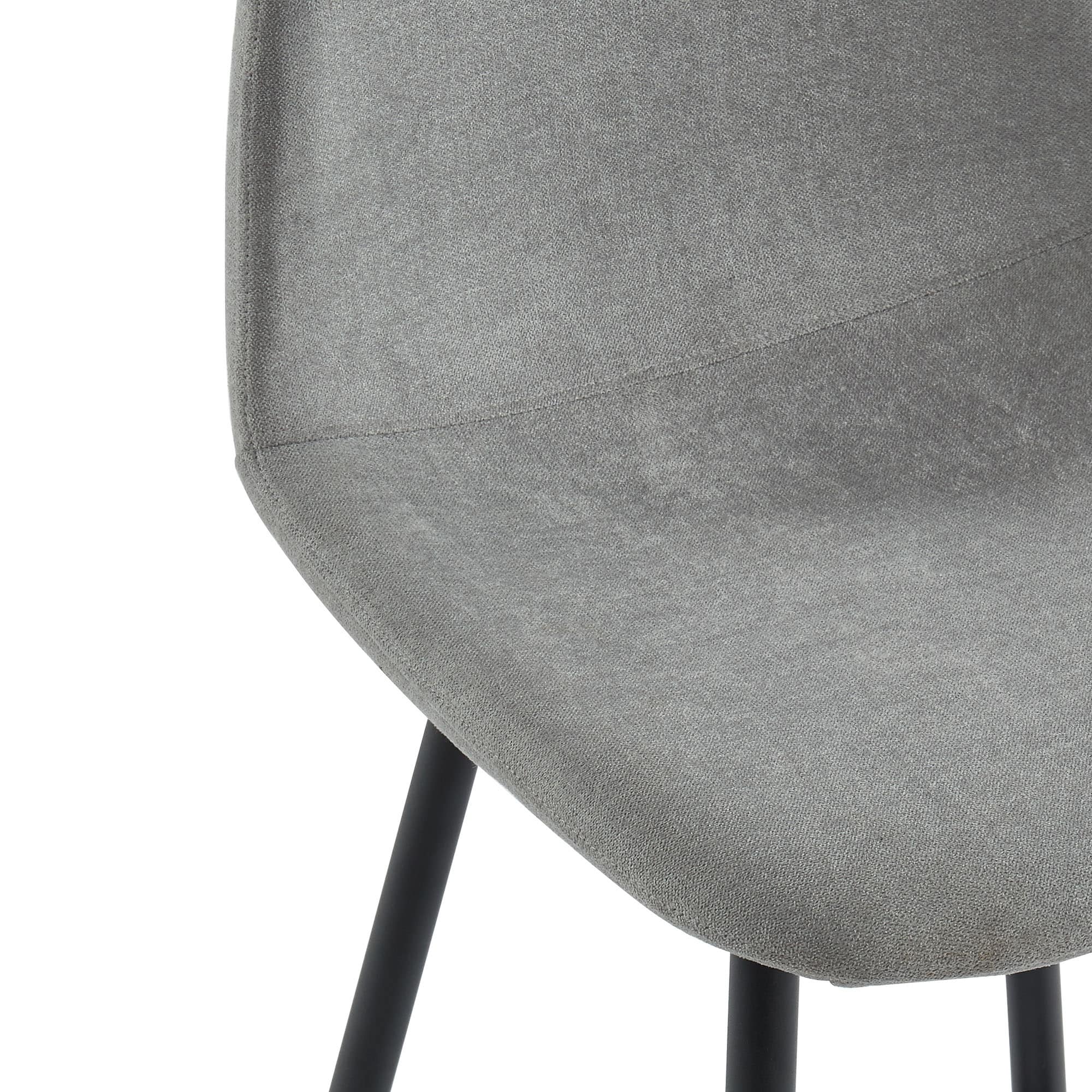 Worldwide Homefurnishings 203-616BK/GY stools - View #3