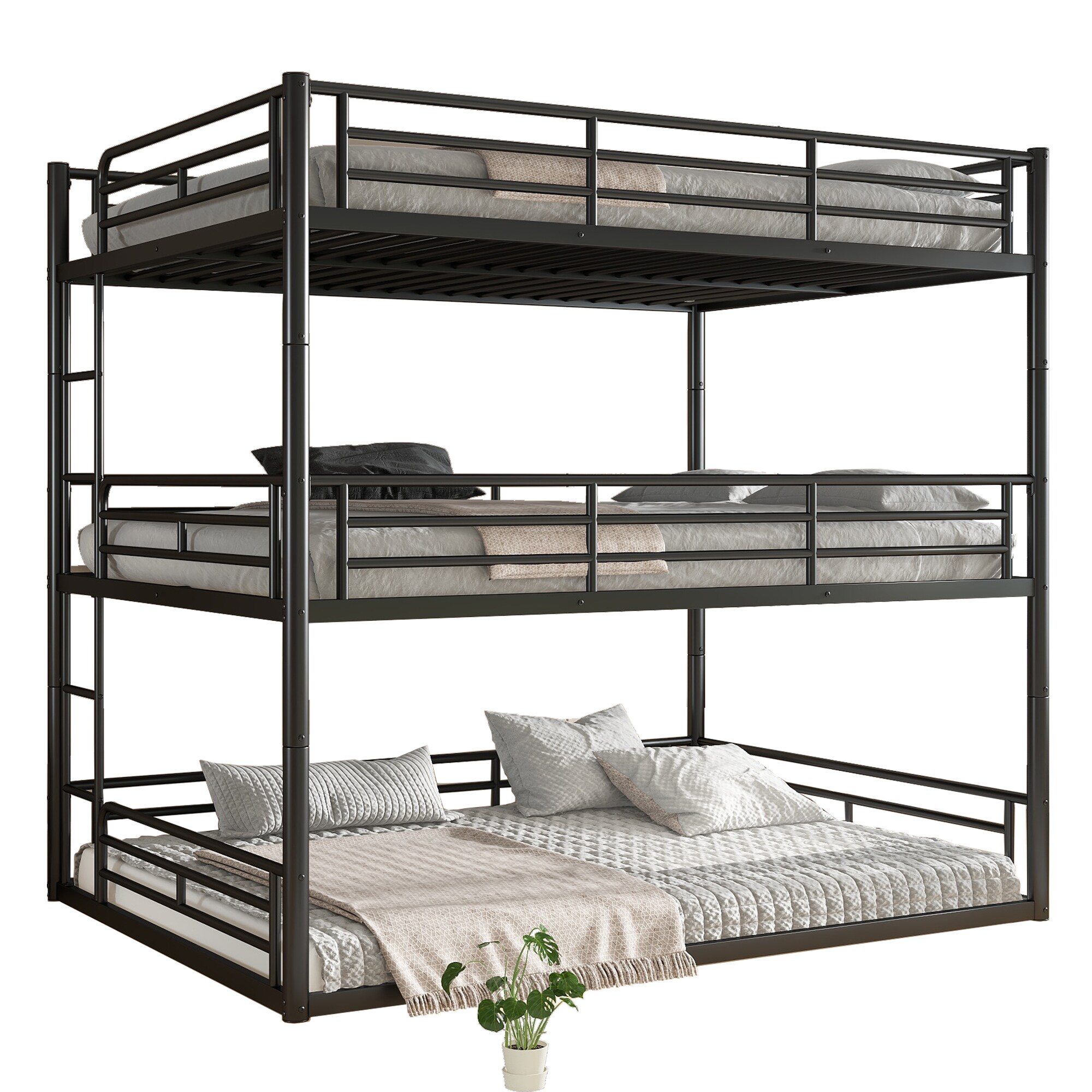 SINOFURN SYE140018BK Bunk-Beds - View #7