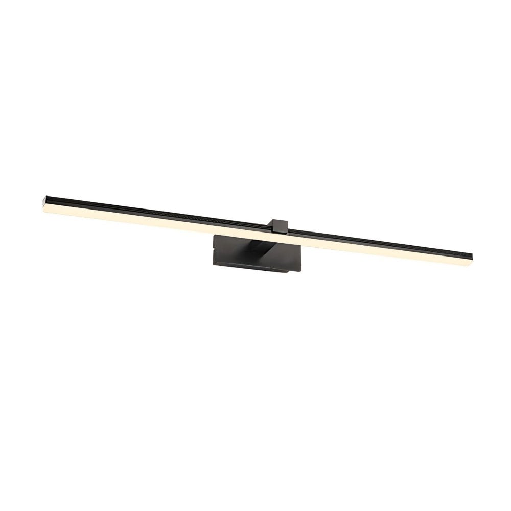 Zicbol PD1054911 NIMBUS 23.6-in 1 -Light Matte Black Integrated LED Modern/contemporary Vanity light