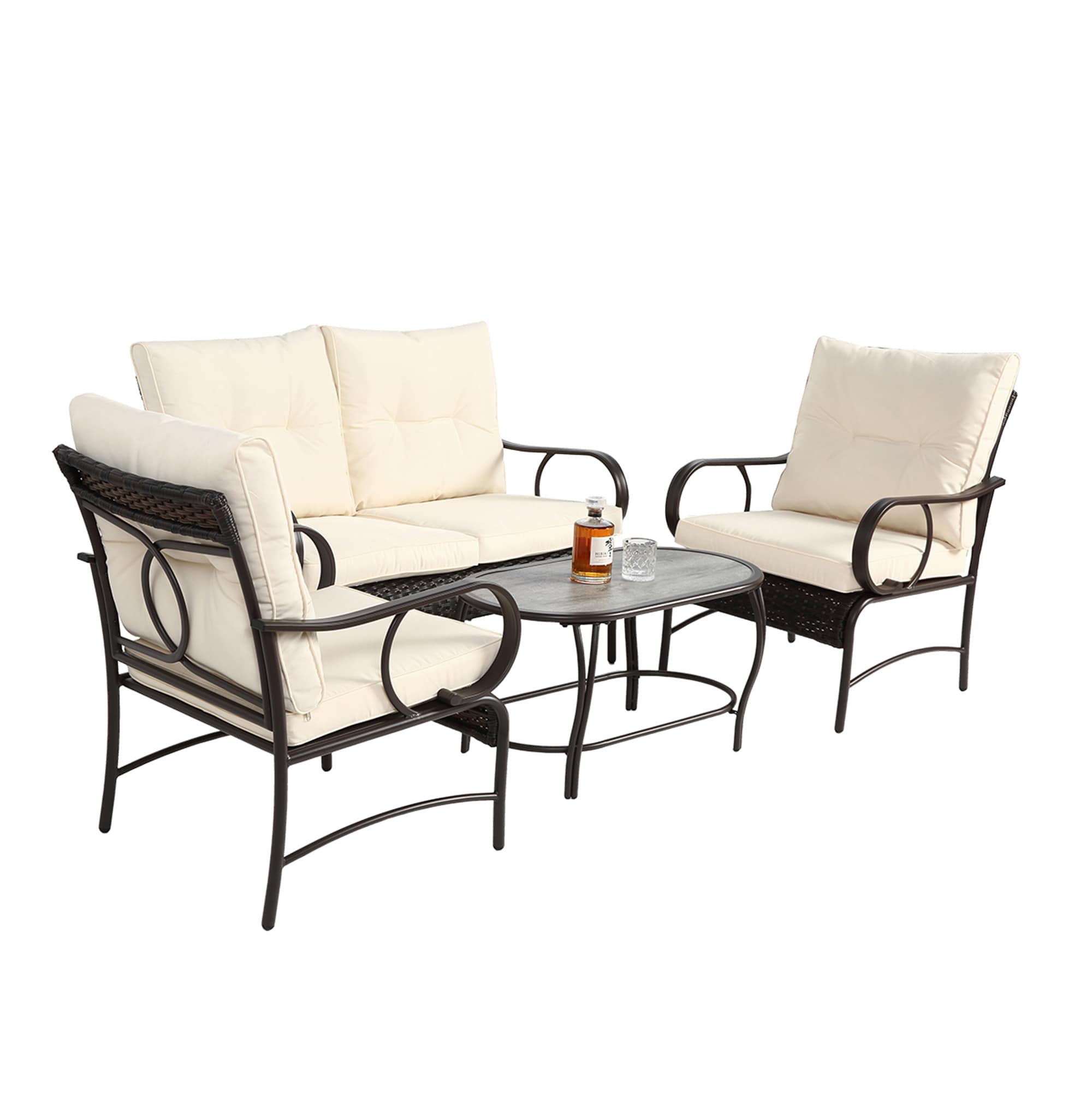 SINOFURN SYA020338BG Patio-Conversation-Sets - View #11