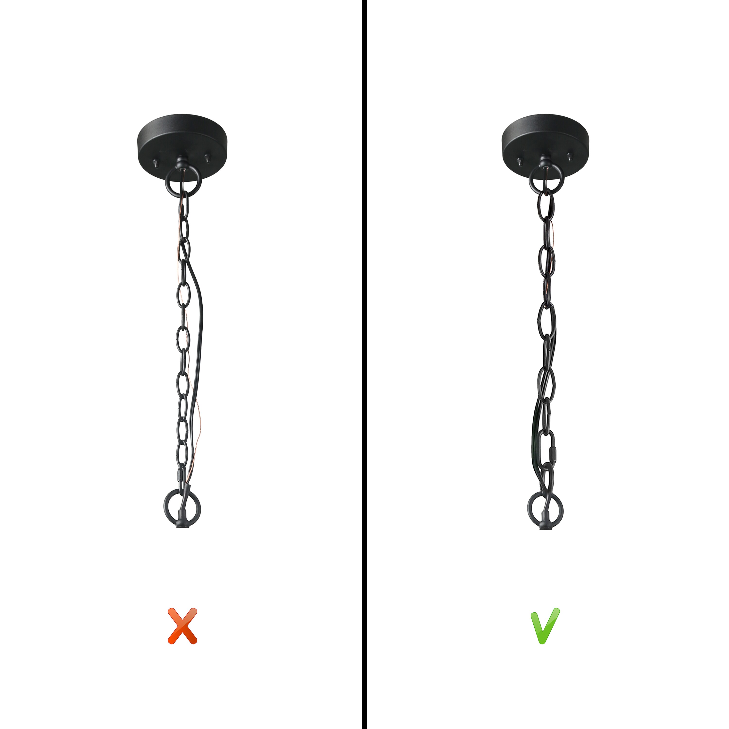 LNC QUBNUFLWS3355U6 Pendant-Lights - View #7