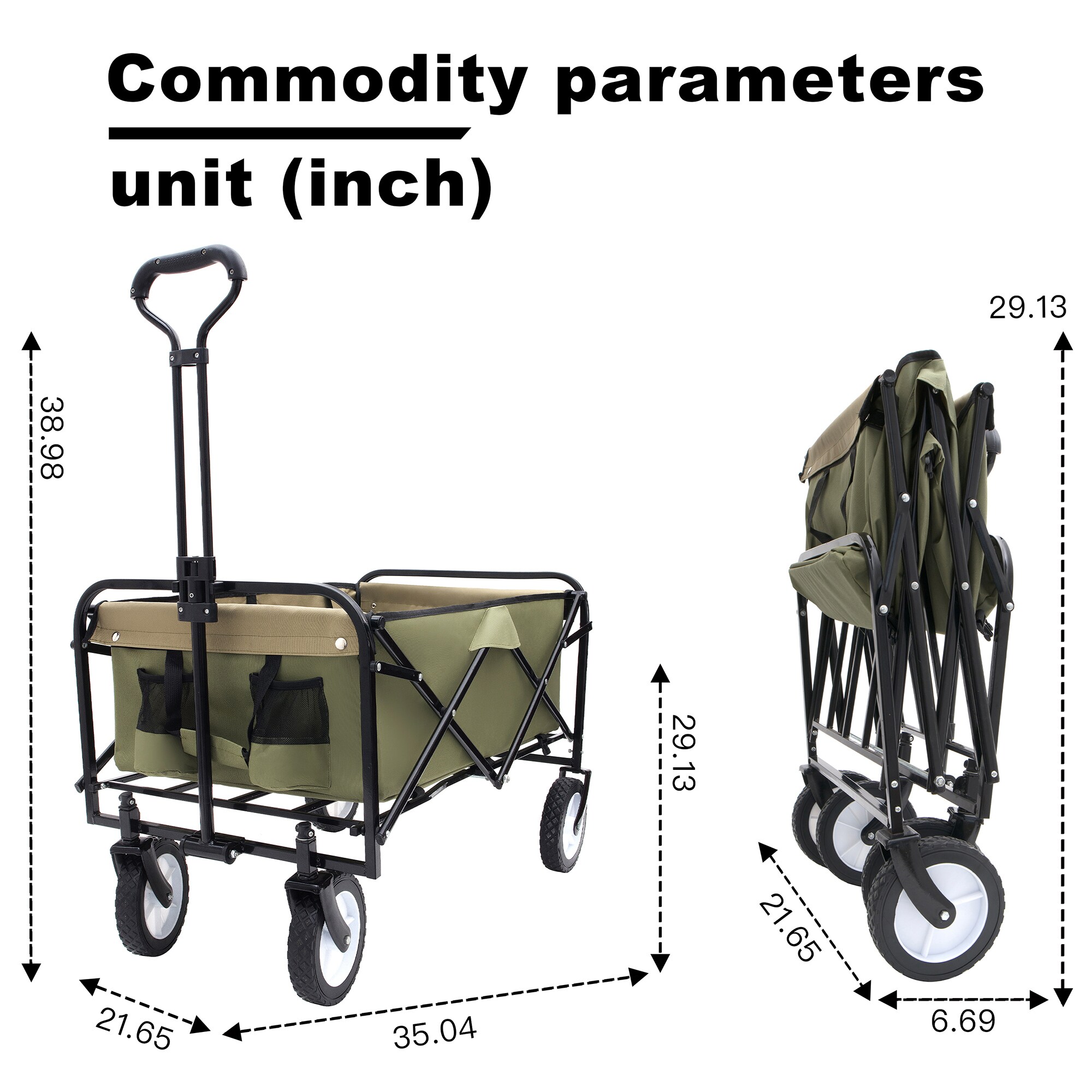 SINOFURN SYF570012GN Yard-Carts - View #4