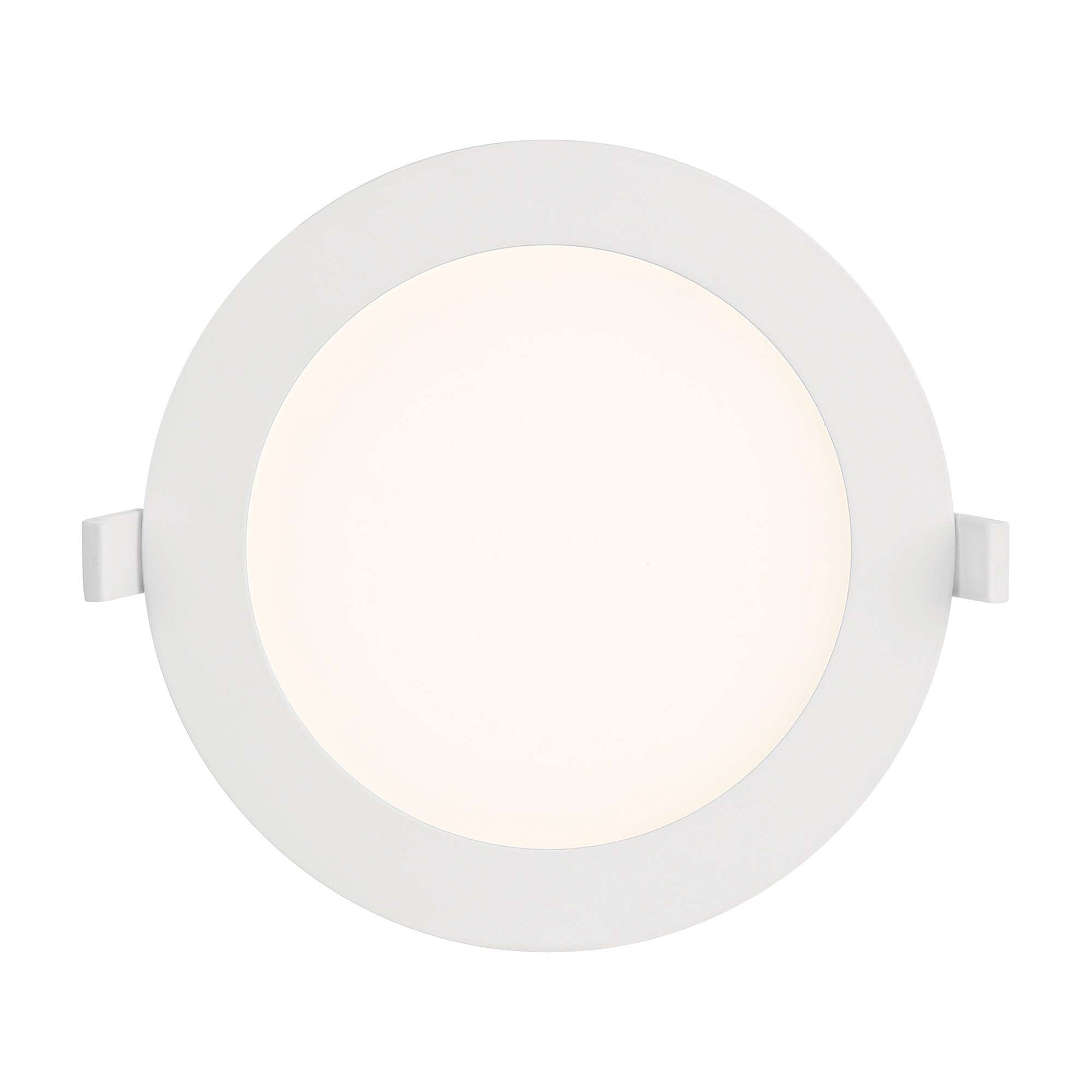 Designers Fountain DF Recessed Downlight White 8-in 1450-Lumen Bright ...