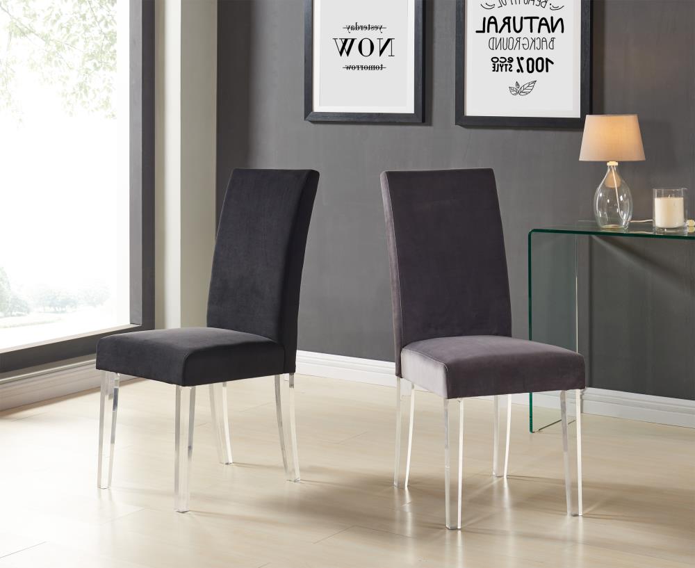 Armen Living LCDACHGRAY Dining-Chairs - View #5