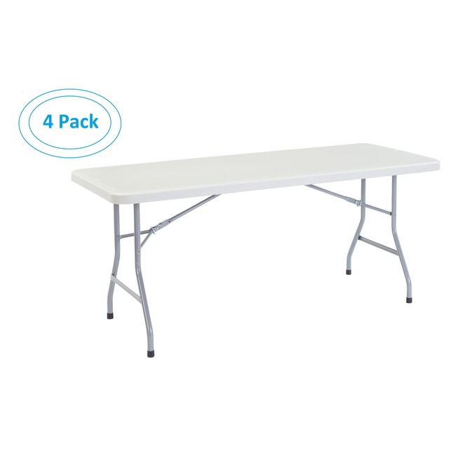 Folding Tables Department At, 6 Foot Folding Table Weight Limit