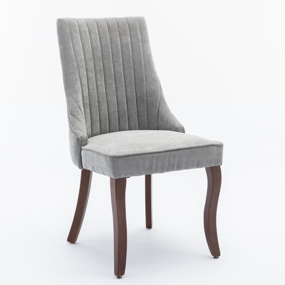 Maison Boucle LIRA-CHAIR-GRAY-4 Dining-Chairs - View #4
