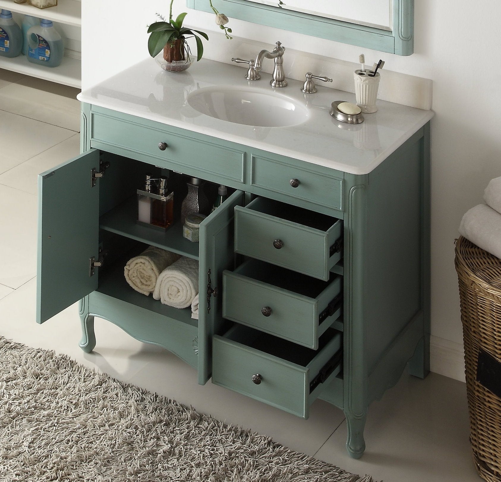 Benton Collection HF-837Y Bath-Vanity-Combo - View #3